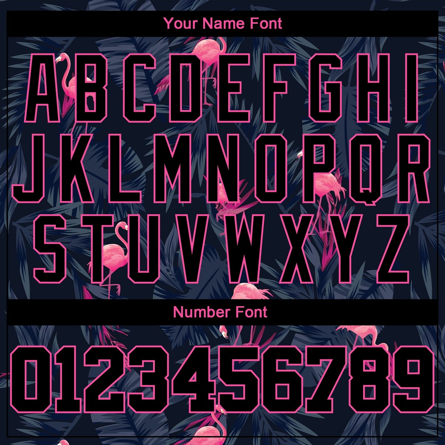 Custom 3D Pattern Design Flamingo Authentic Baseball Jersey - Sky-Custom