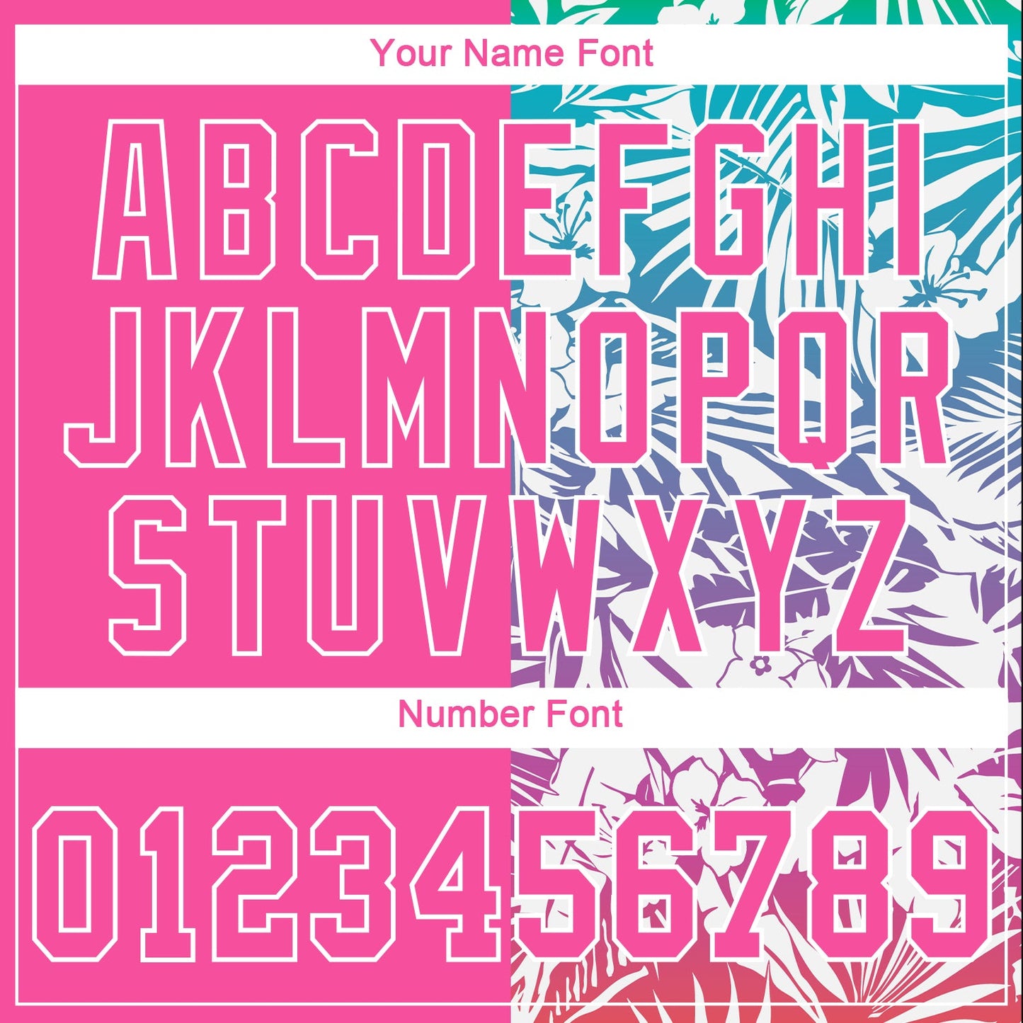 Custom 3D Pattern Design Tropical Palm Leaves Authentic Baseball Jersey - Sky-Custom