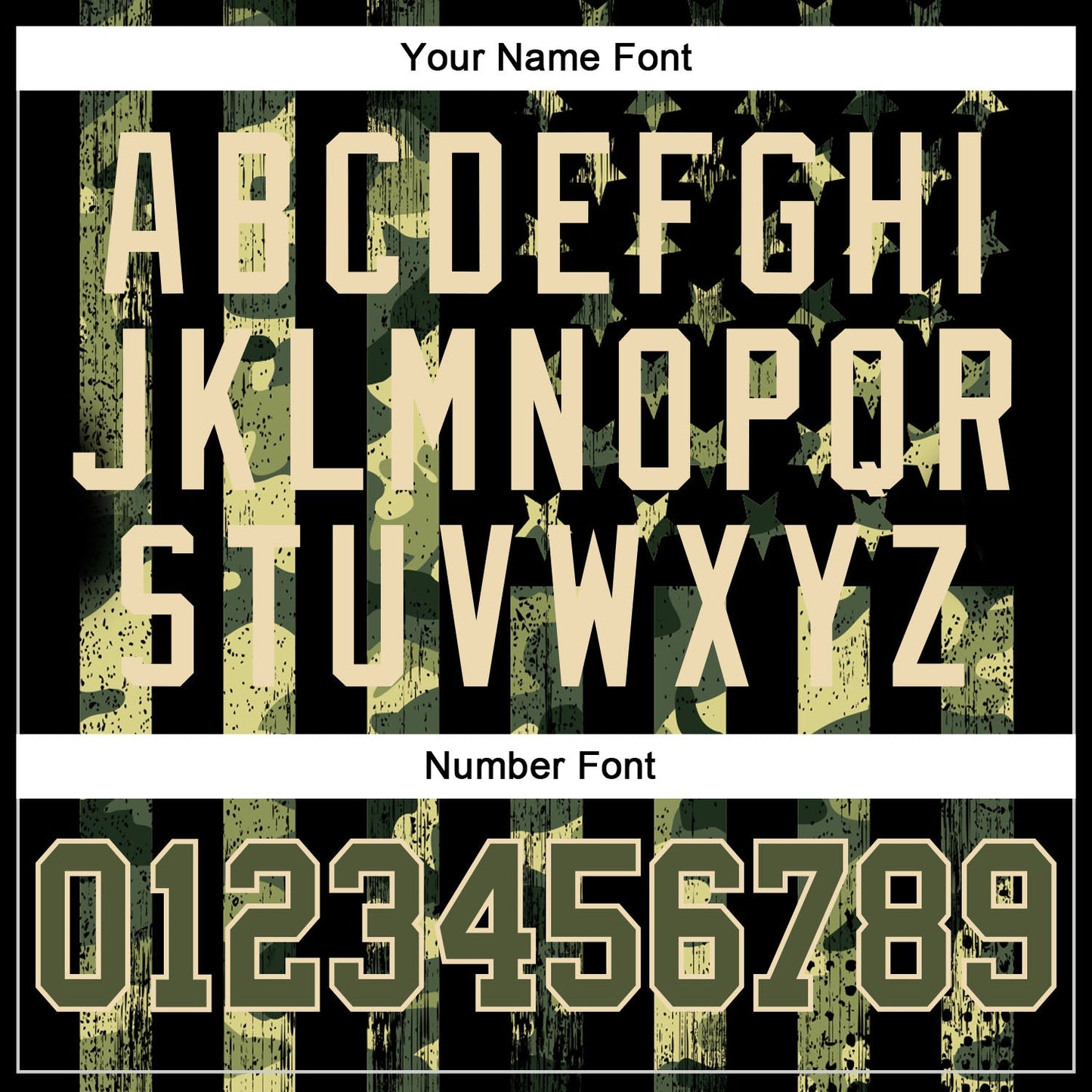 Custom Camo Olive-Cream 3D American Flag Authentic Salute To Service Baseball Jersey - Sky-Custom