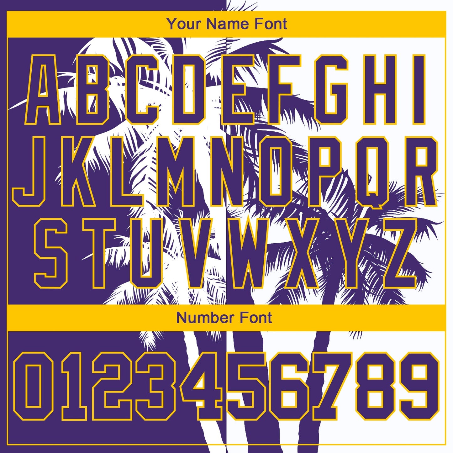 Custom 3D Pattern Design Hawaii Coconut Trees Authentic Baseball Jersey - Sky-Custom