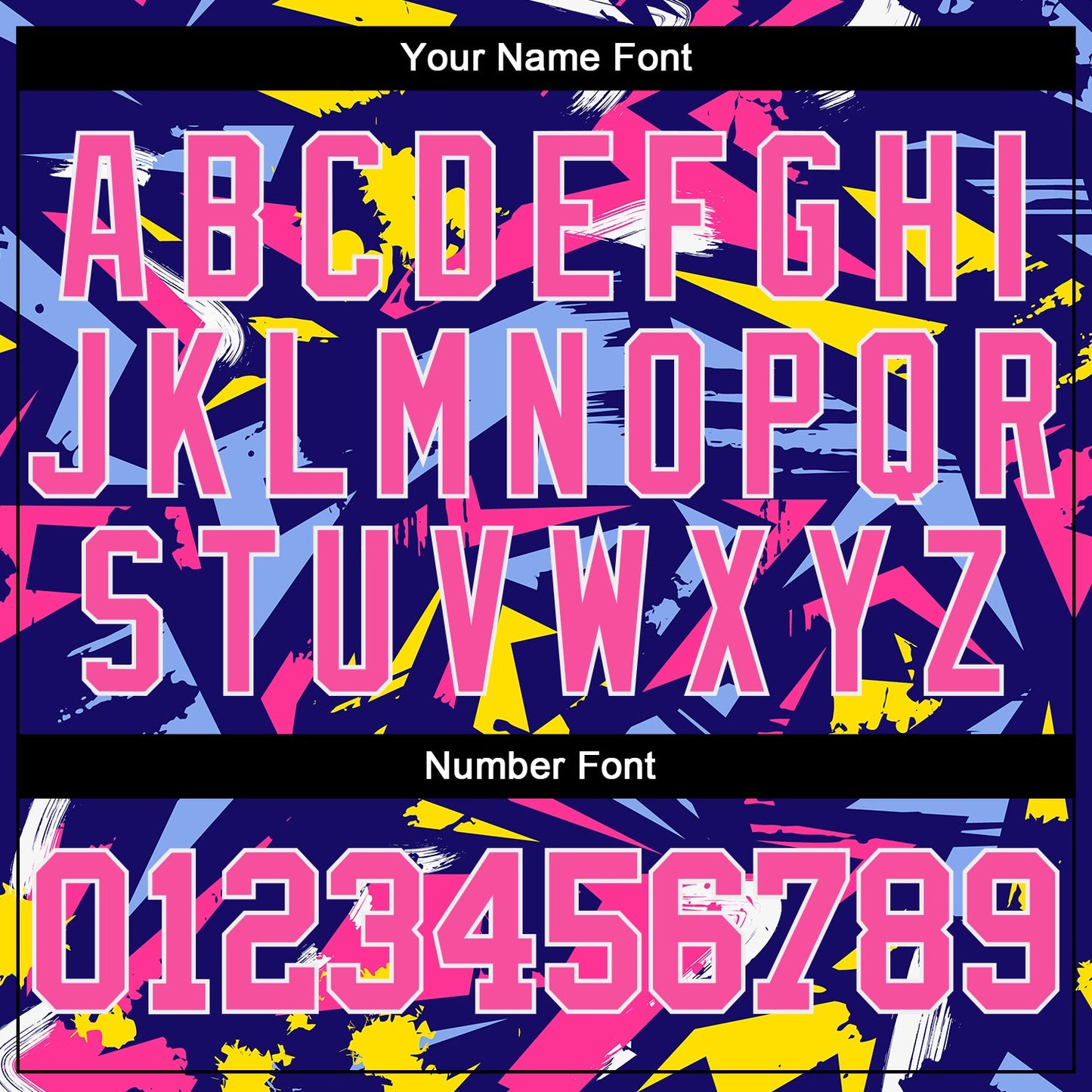 Custom 3D Pattern Design Music Festival Authentic Baseball Jersey - Sky-Custom