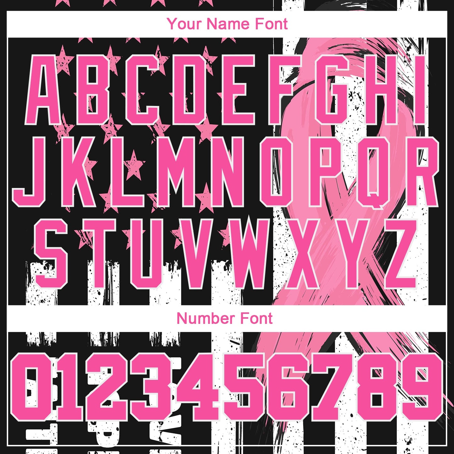 Custom 3D American Flag With Pink Ribbon Breast Cancer Awareness Month Women Health Care Support Authentic Baseball Jersey - Sky-Custom