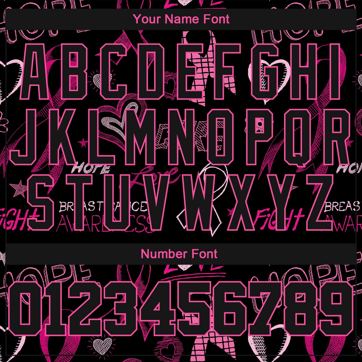 Custom 3D Pink Ribbon Breast Cancer Awareness Month Women Health Care Support Authentic Baseball Jersey - Sky-Custom