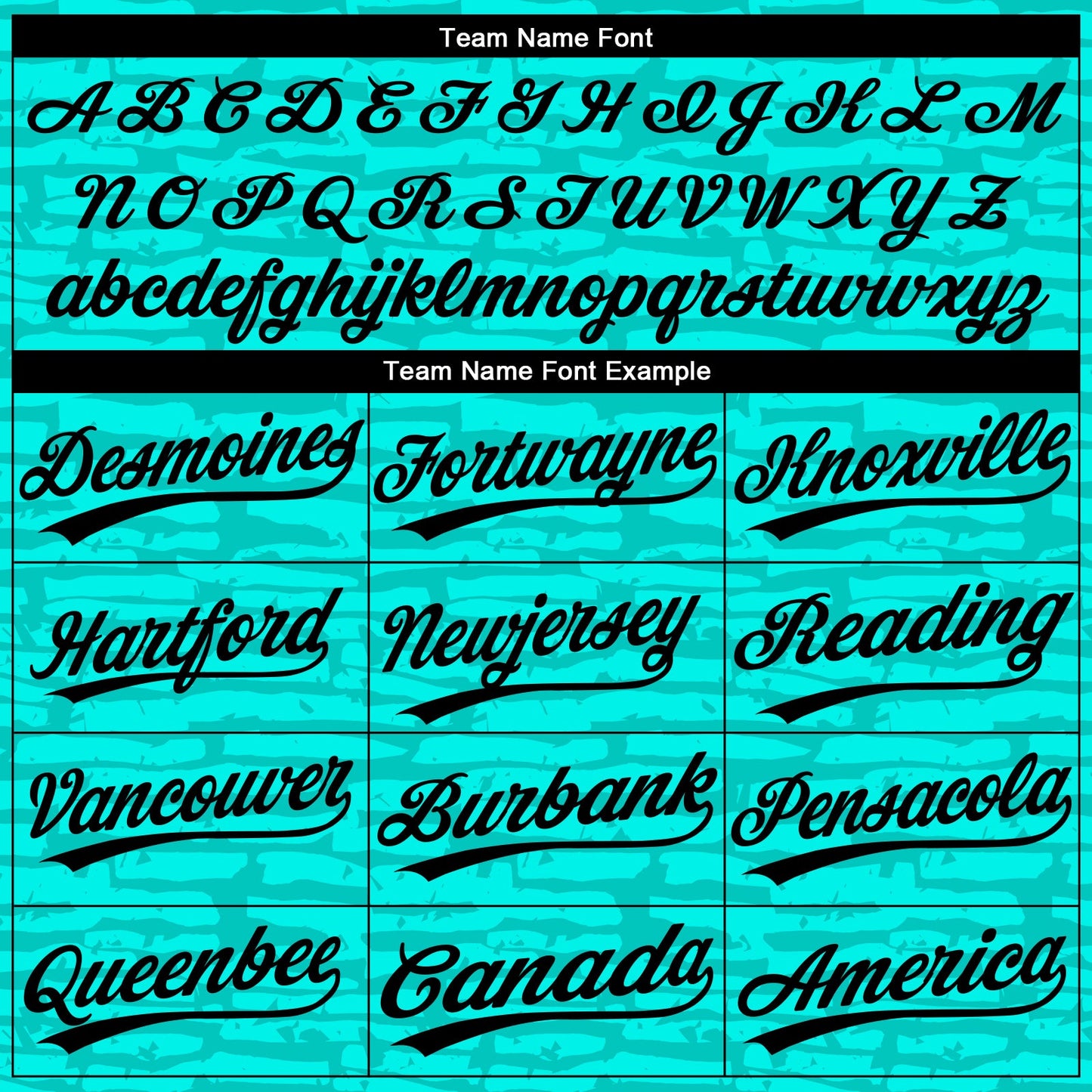 Custom Teal Black 3D Pattern Design Authentic Baseball Jersey - Sky-Custom