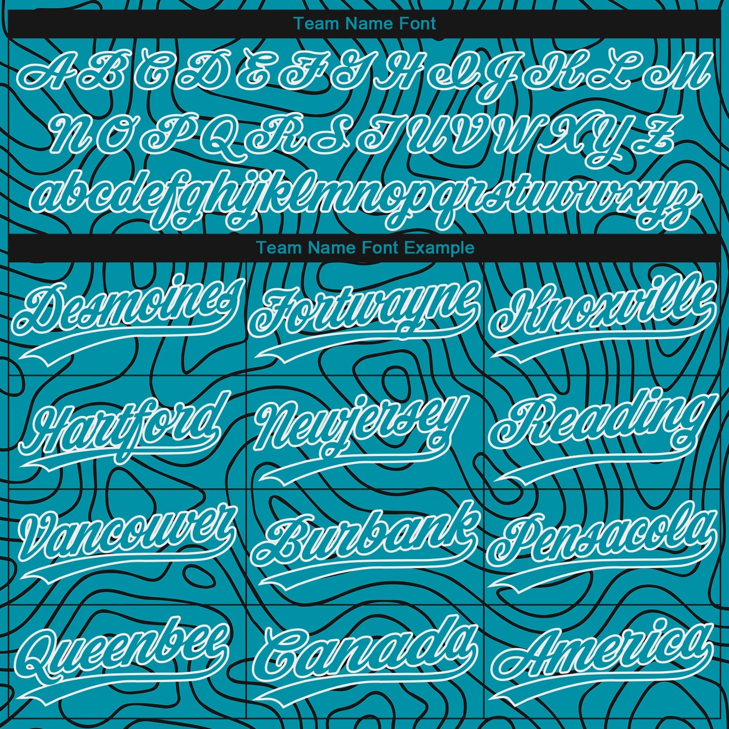 Custom Teal Teal-Black 3D Pattern Design Authentic Baseball Jersey - Sky-Custom