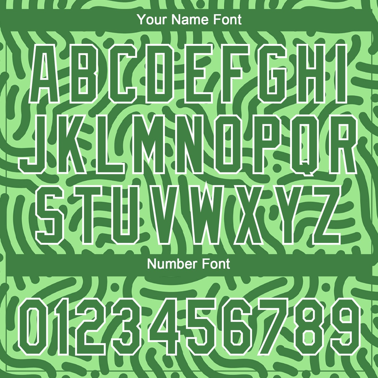 Custom Neon Green Kelly Green-White 3D Pattern Design Authentic Baseball Jersey - Sky-Custom