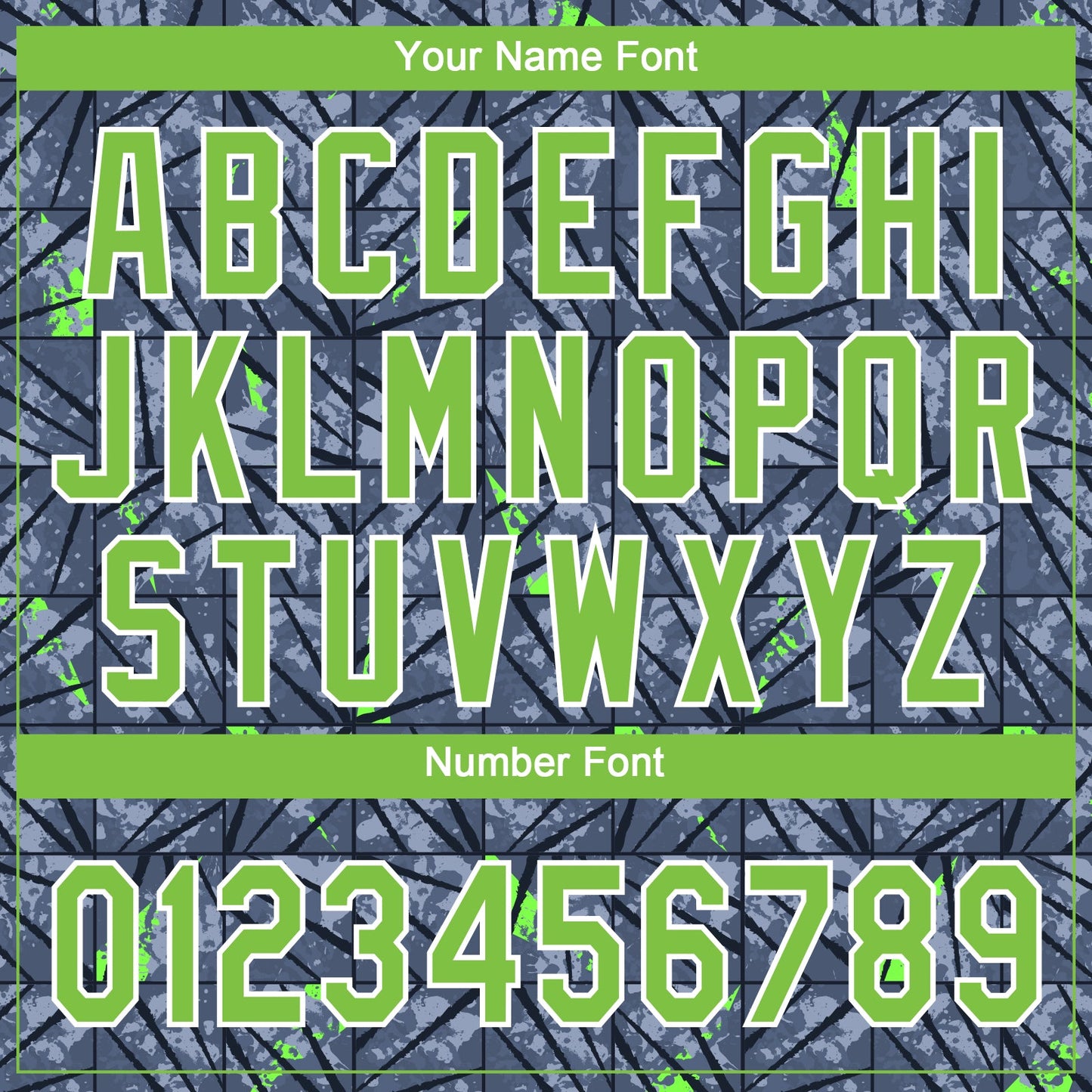 Custom Gray Neon Green-Black 3D Pattern Design Authentic Baseball Jersey - Sky-Custom
