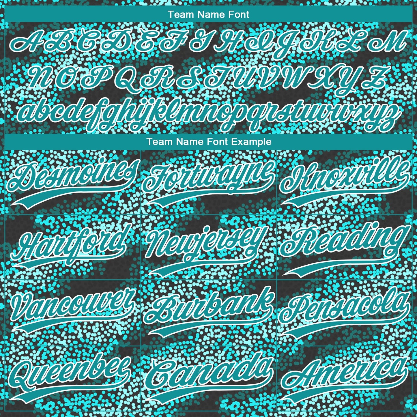 Custom Teal Teal-Black 3D Pattern Design Authentic Baseball Jersey - Sky-Custom
