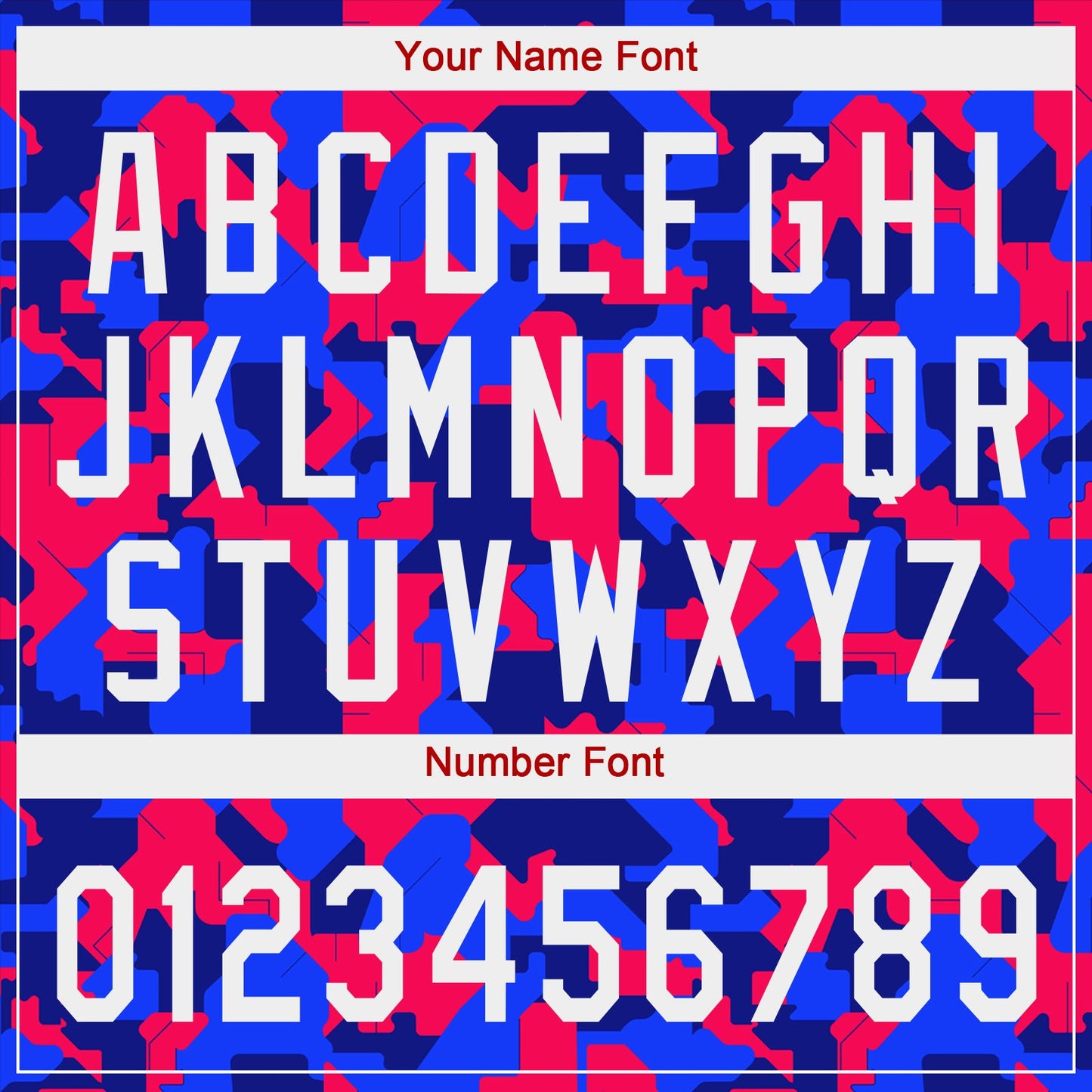 Custom Camo White-Royal 3D Pattern Design Authentic Salute To Service Baseball Jersey - Sky-Custom