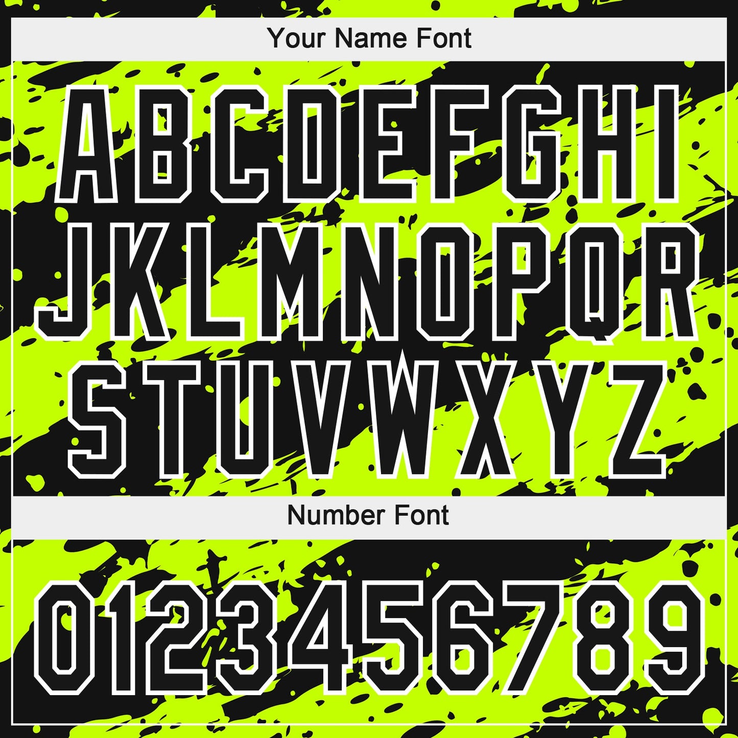 Custom Neon Green Black-White 3D Pattern Design Authentic Baseball Jersey - Sky-Custom