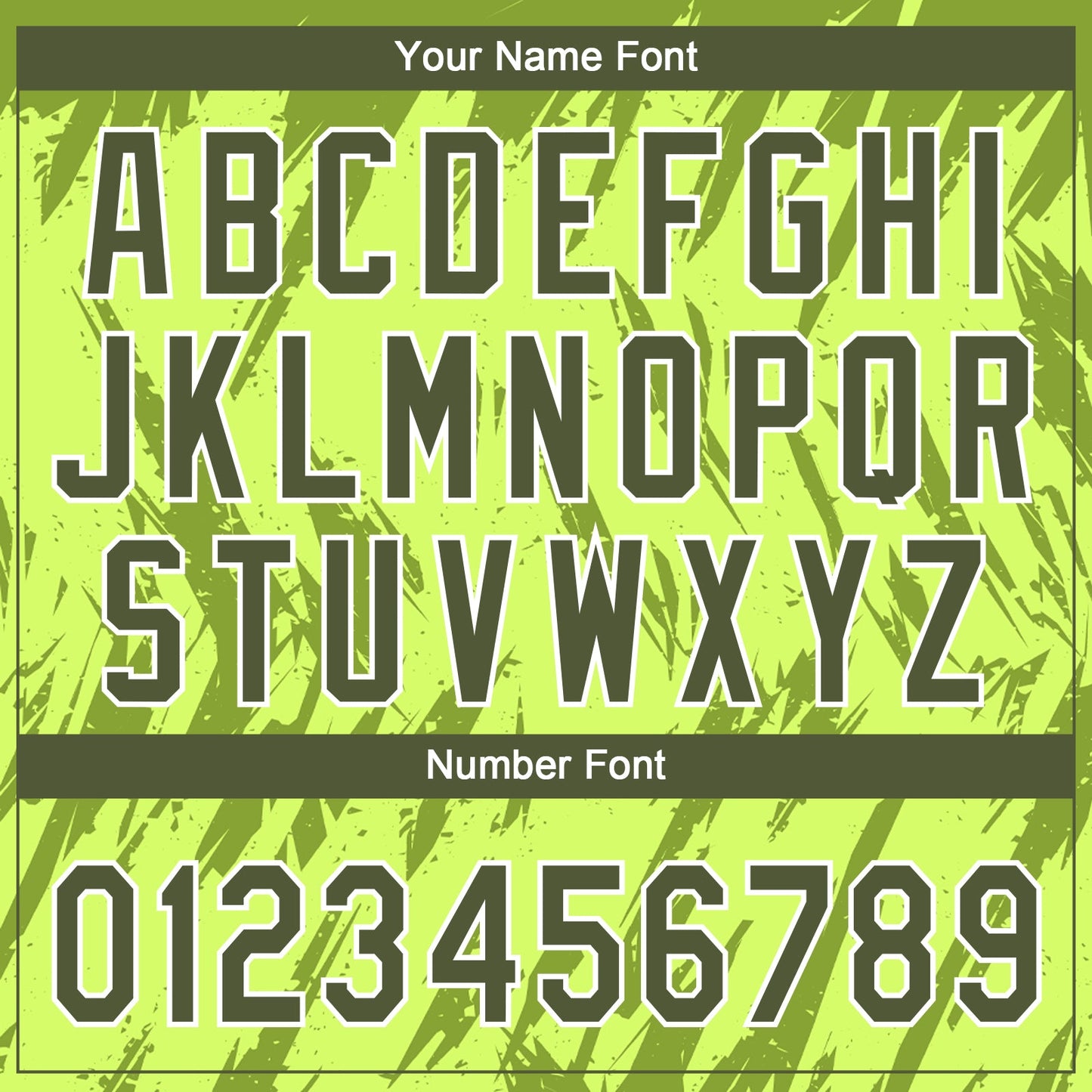 Custom Neon Green Olive-White 3D Pattern Design Authentic Baseball Jersey - Sky-Custom