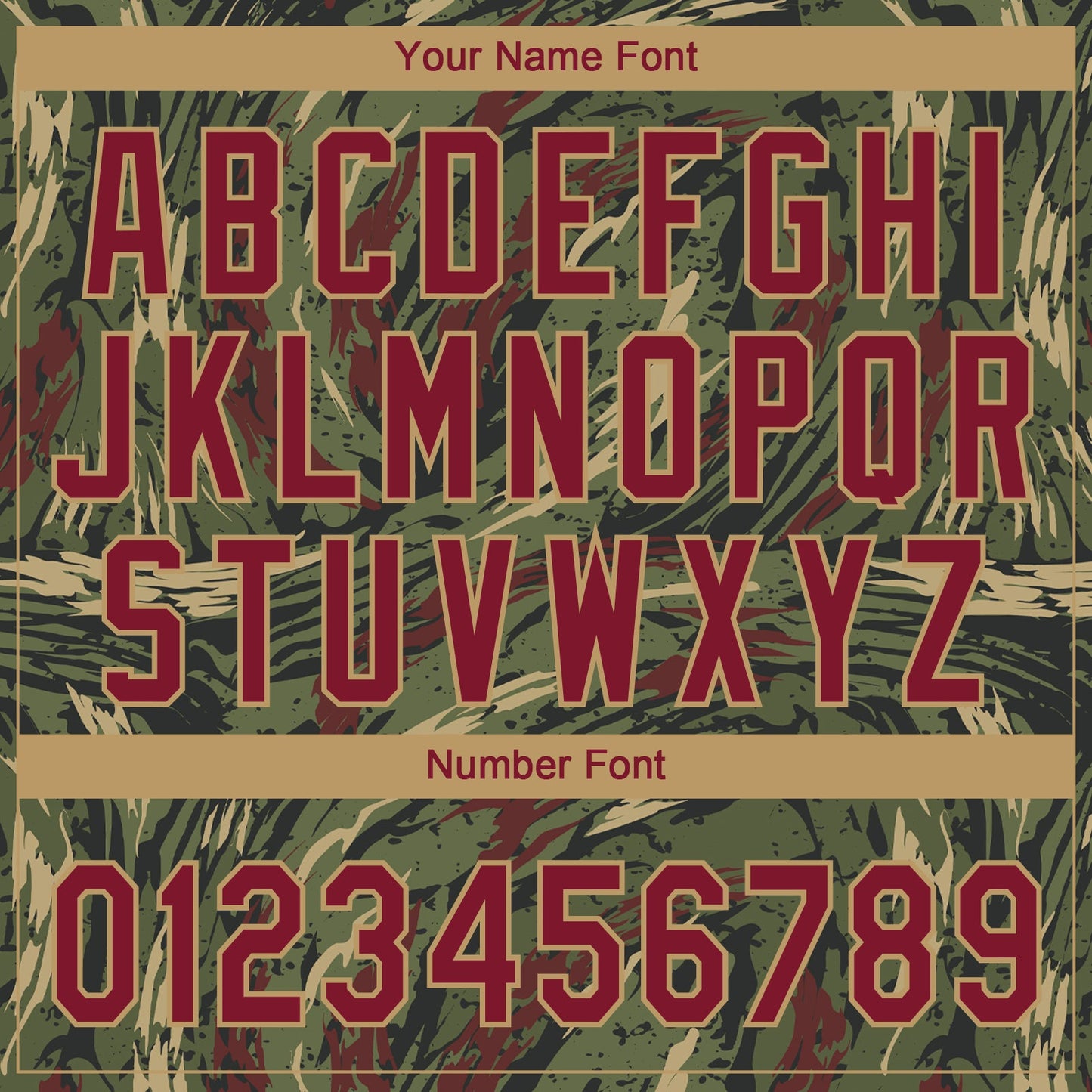 Custom Olive Crimson-Old Gold 3D Pattern Design Authentic Salute To Service Baseball Jersey - Sky-Custom