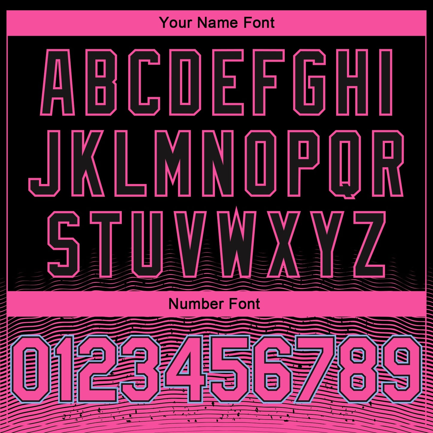 Custom Black Pink-Light Blue Fade Fashion Authentic City Edition Basketball Jersey - Sky-Custom