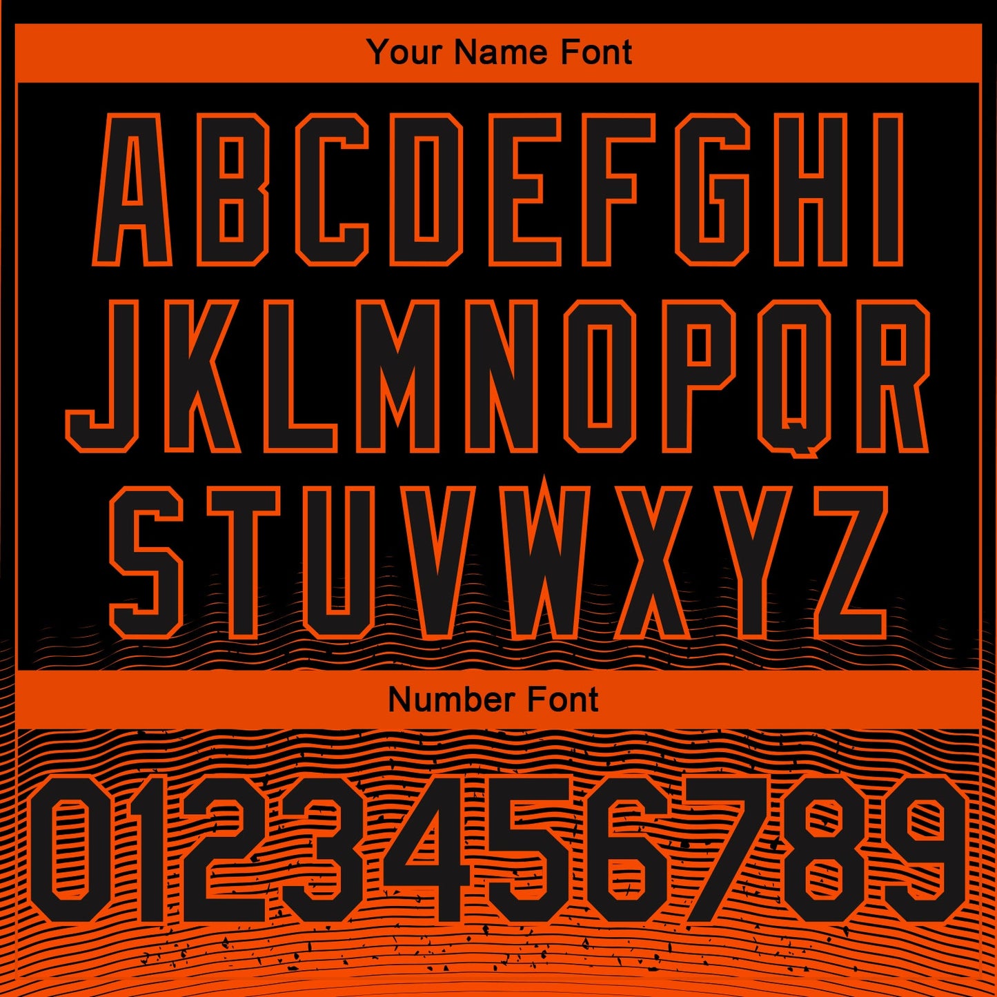 Custom Black Orange Fade Fashion Authentic City Edition Basketball Jersey - Sky-Custom