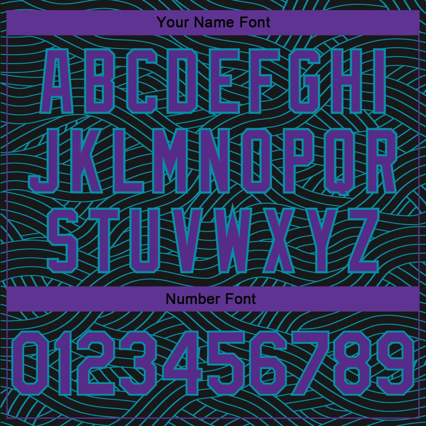 Custom Black Purple-Teal Authentic City Edition Basketball Jersey - Sky-Custom