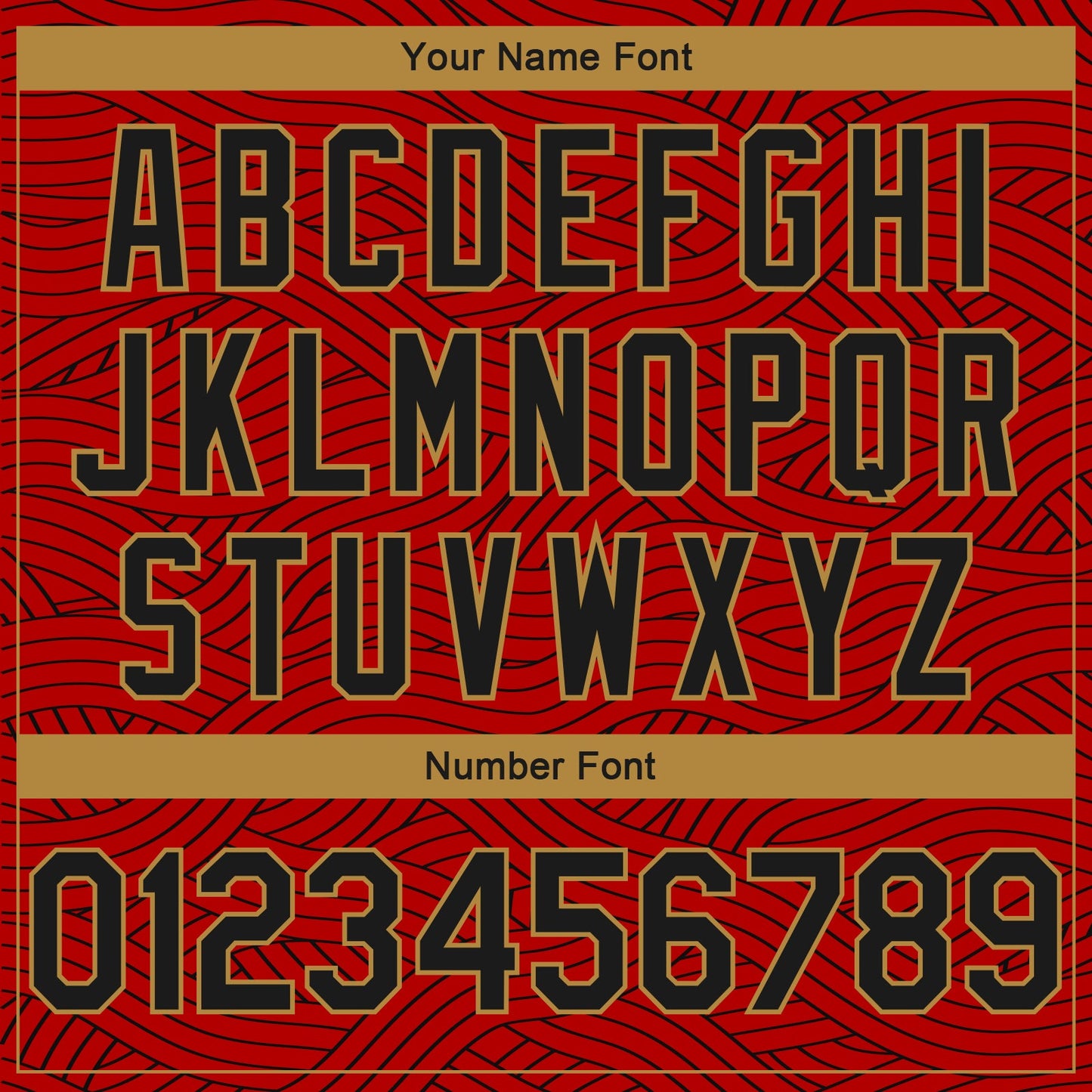 Custom Red Black-Old Gold Authentic City Edition Basketball Jersey - Sky-Custom