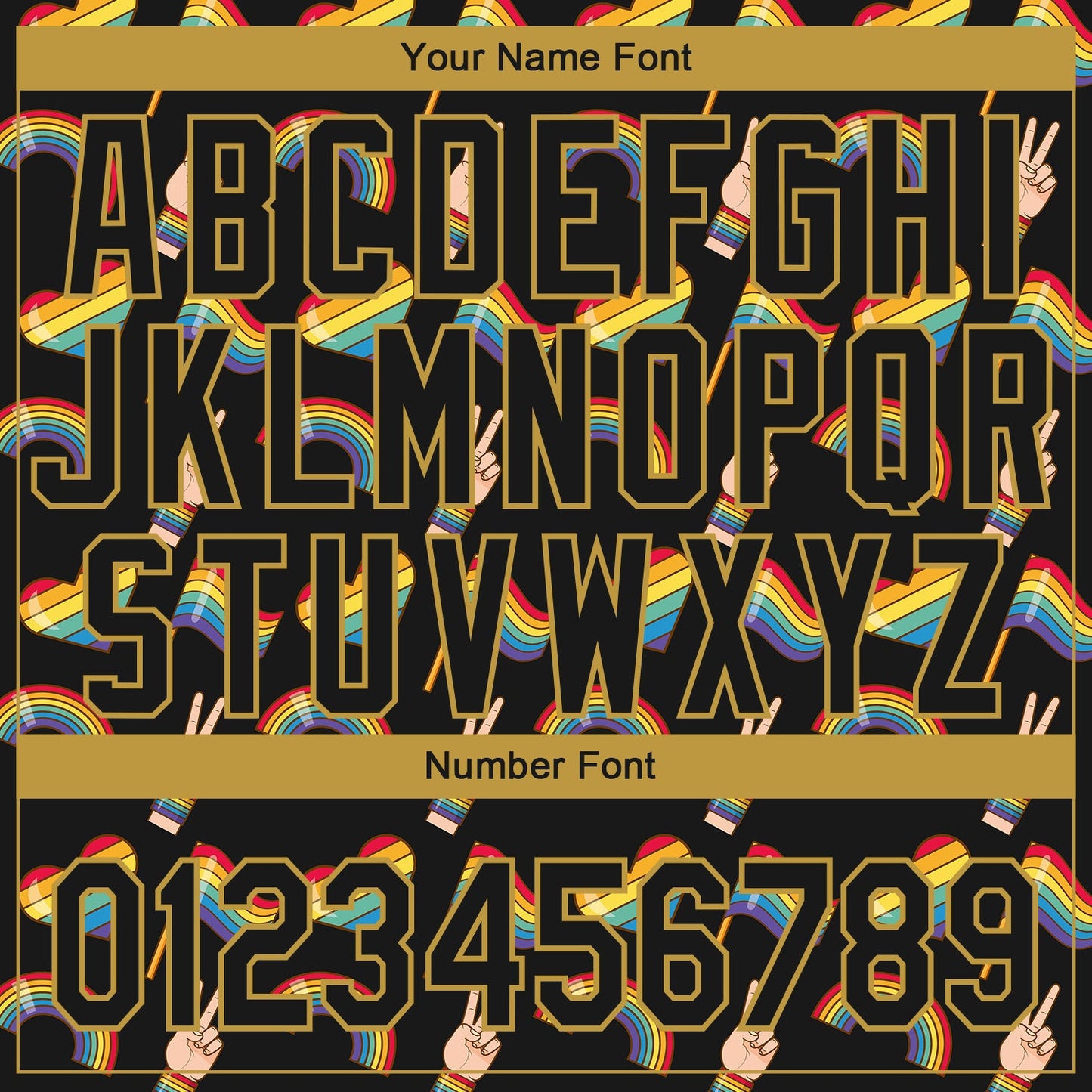 Custom Rainbow For Pride Month Love Is Love LGBT 3D Authentic Baseball Jersey - Sky-Custom