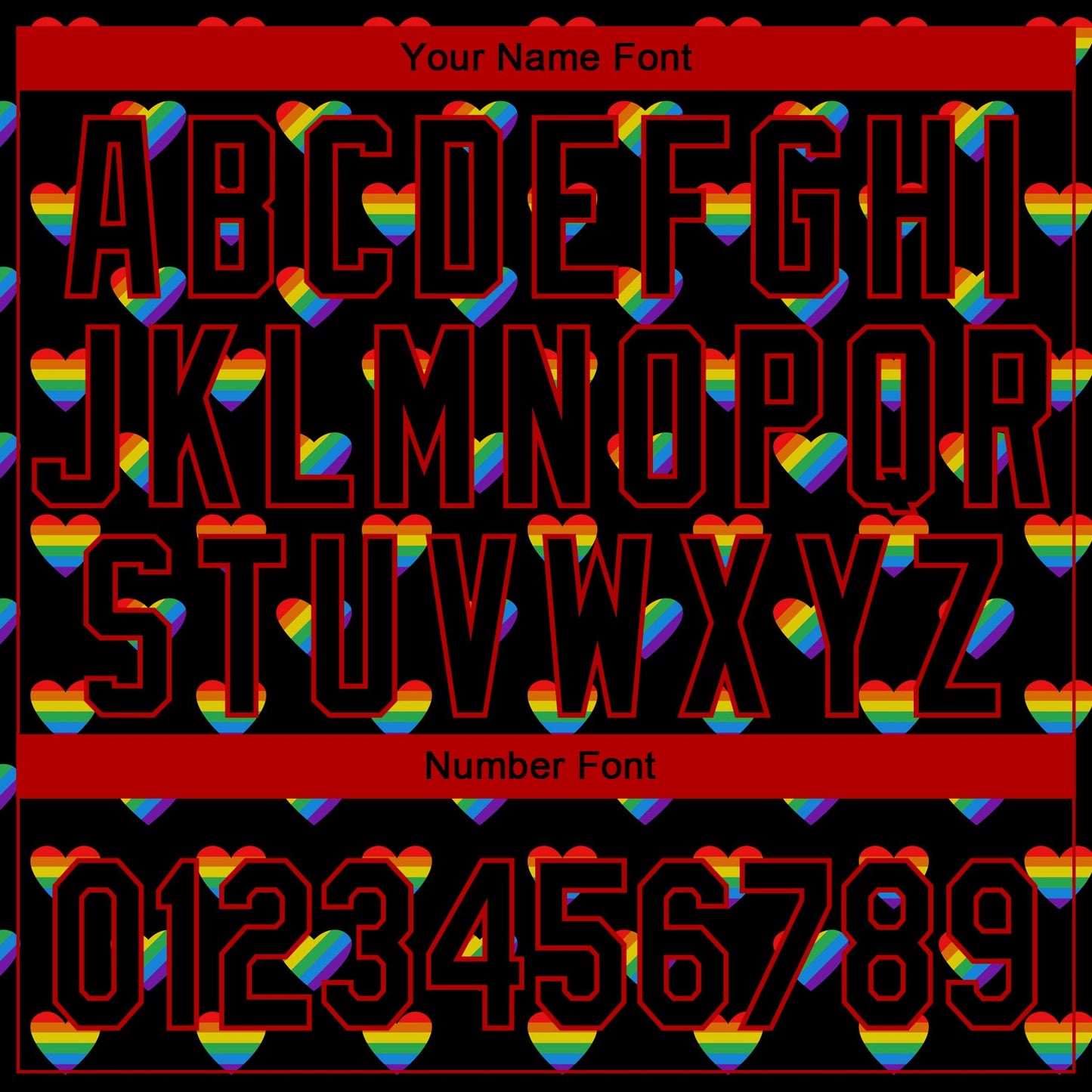 Custom Rainbow For Pride Month Love Is Love LGBT 3D Authentic Baseball Jersey - Sky-Custom