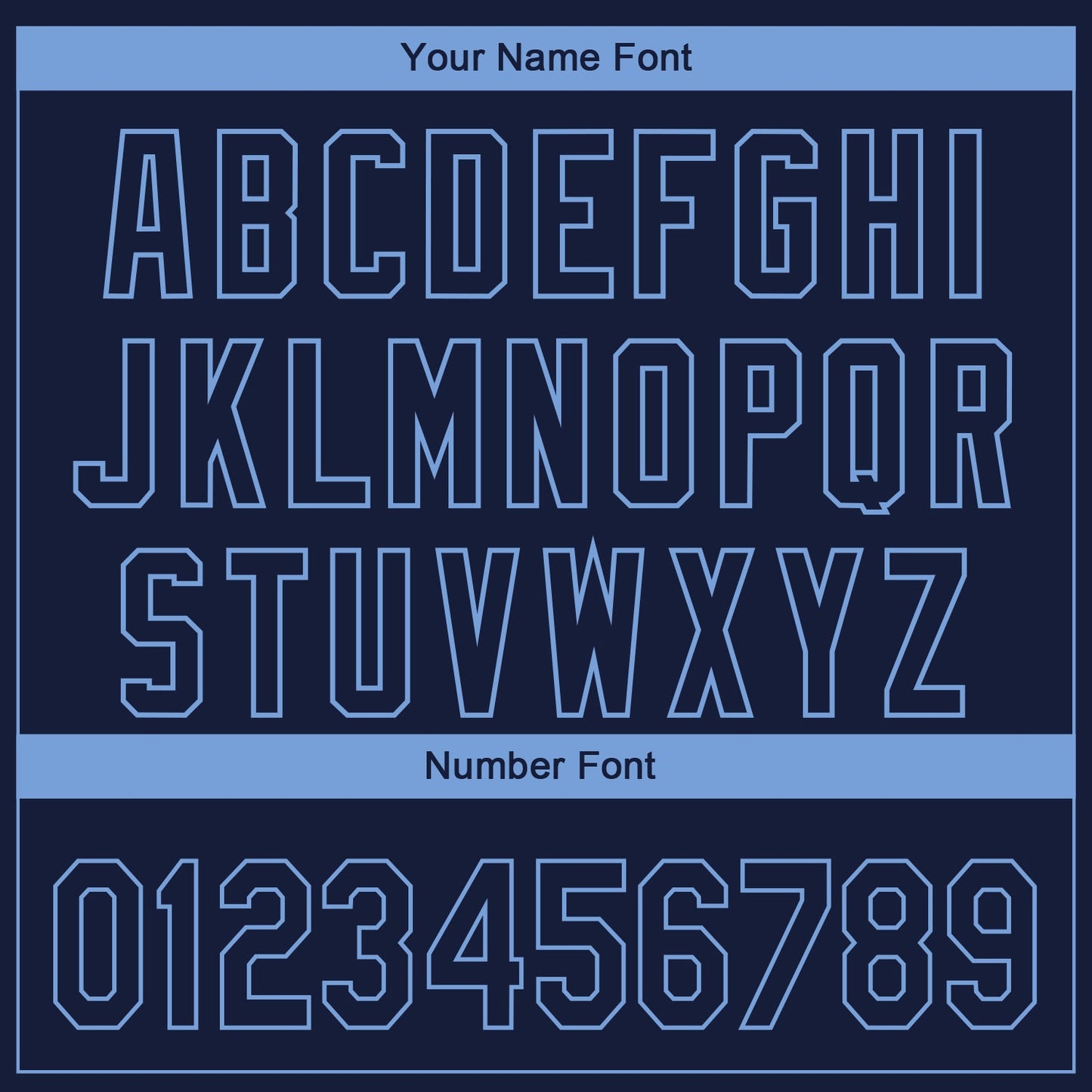 Custom Navy Light Blue 3D Chicago City Edition Fade Fasion Authentic Baseball Jersey - Sky-Custom