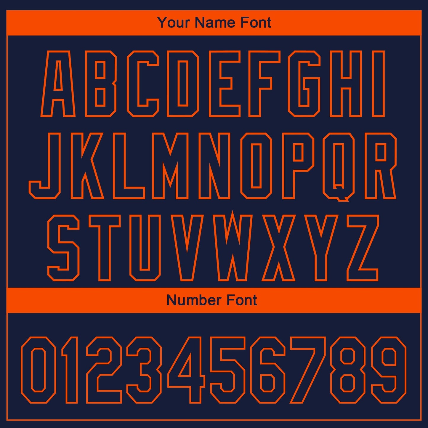 Custom Navy Orange 3D Houston City Edition Fade Fasion Authentic Baseball Jersey - Sky-Custom