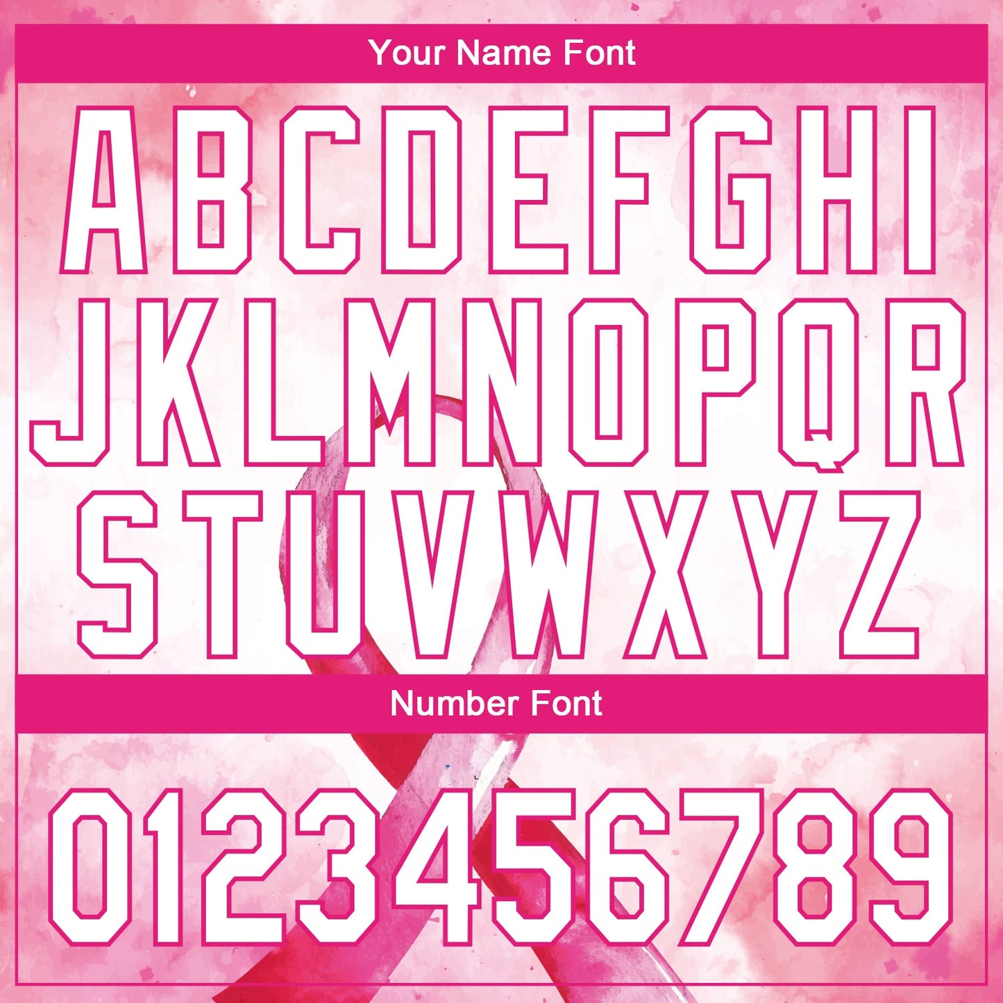 Custom Pink White-Hot Pink 3D Pink Ribbon Breast Cancer Awareness Month Women Health Care Support Authentic Baseball Jersey - Sky-Custom