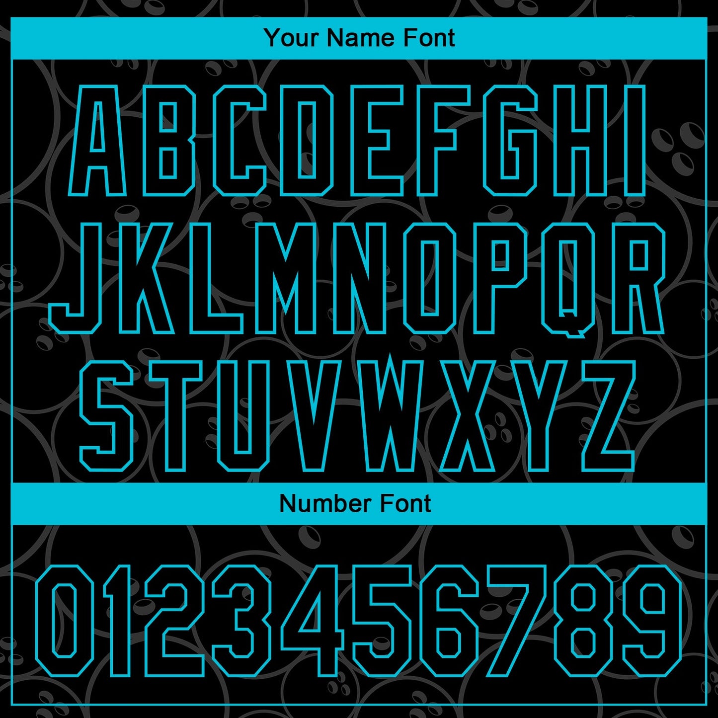 Custom Black Lakes Blue 3D Pattern Design Bowling Ball Authentic Baseball Jersey - Sky-Custom