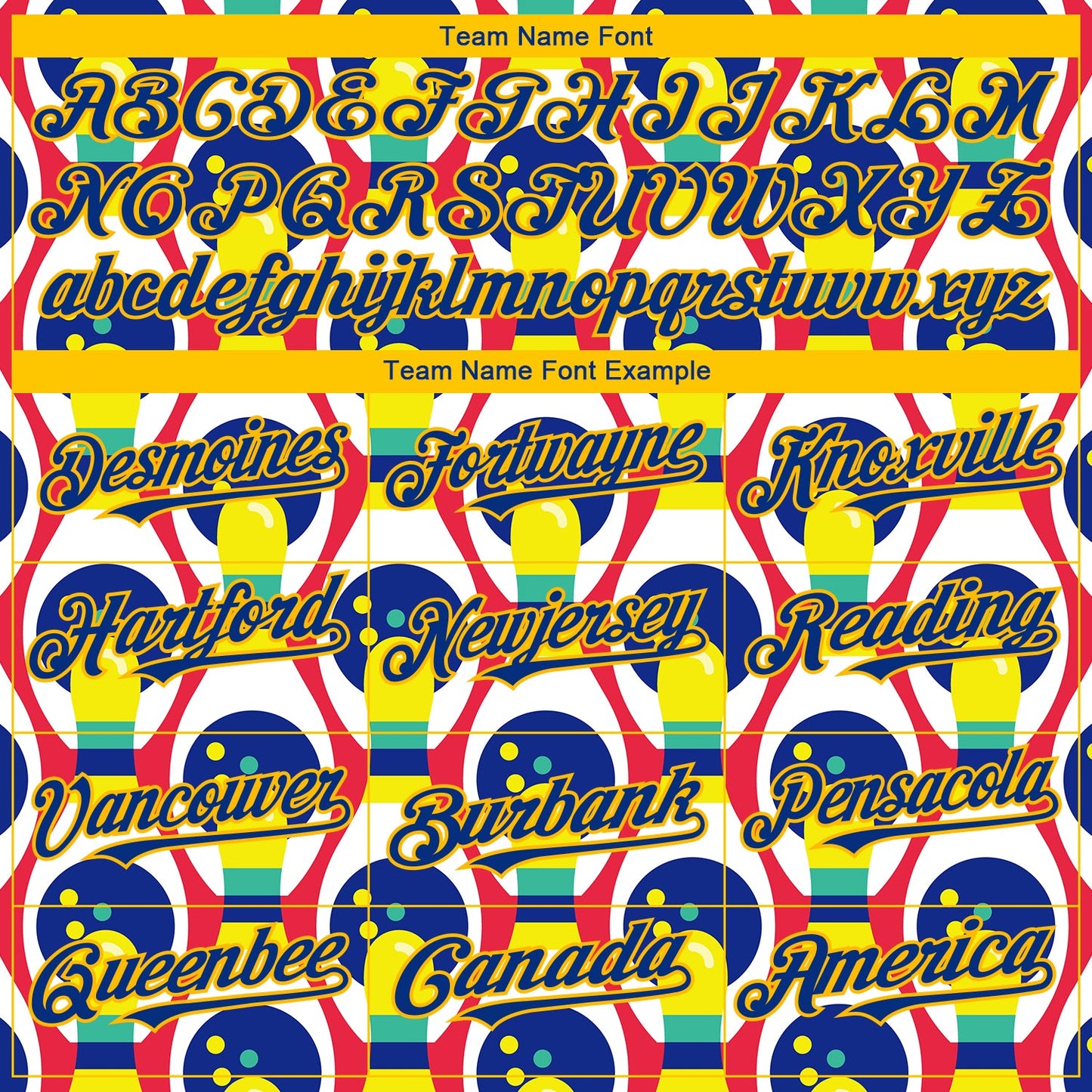 Custom White Royal-Yellow 3D Pattern Design Bowling Authentic Baseball Jersey - Sky-Custom