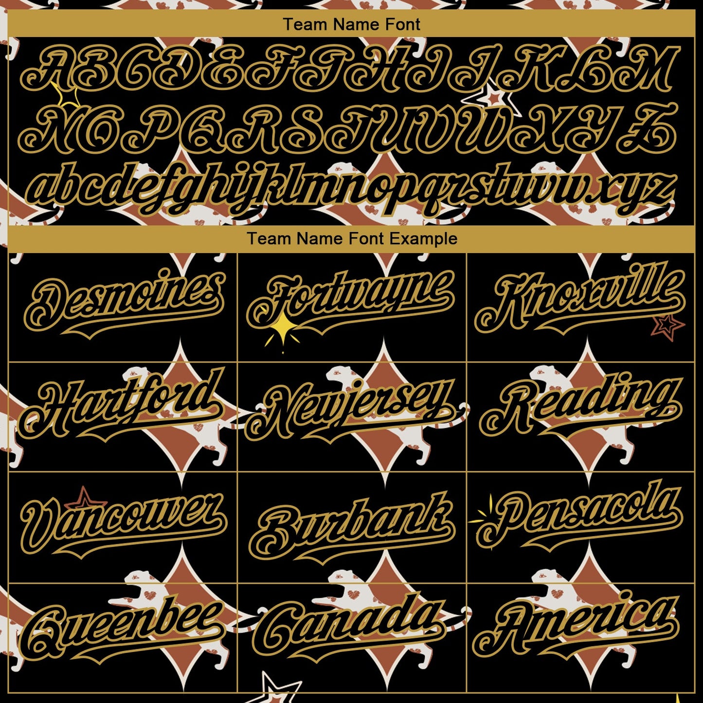 Custom Black Old Gold 3D Pattern Design Leopard Authentic Baseball Jersey - Sky-Custom