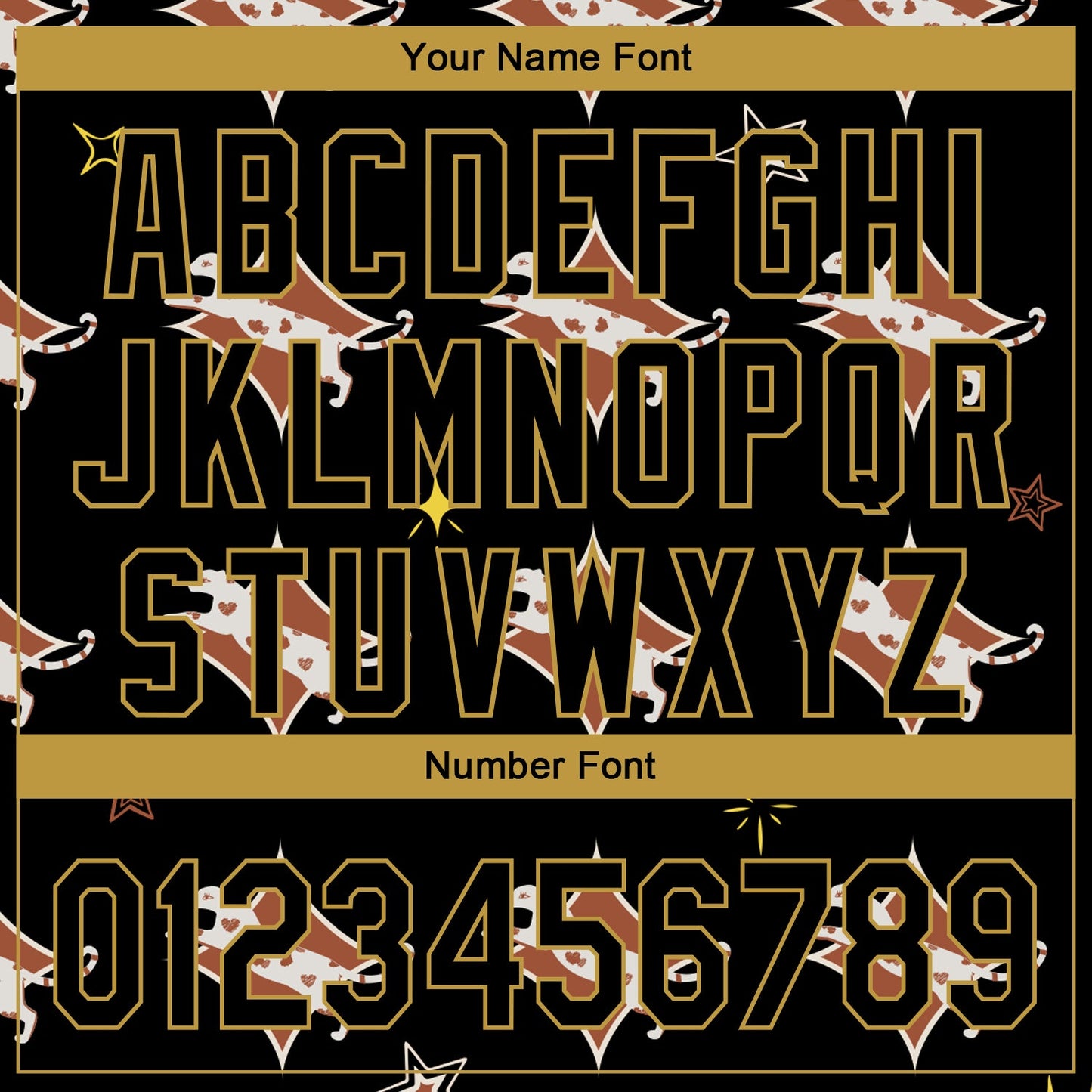Custom Black Old Gold 3D Pattern Design Leopard Authentic Baseball Jersey - Sky-Custom