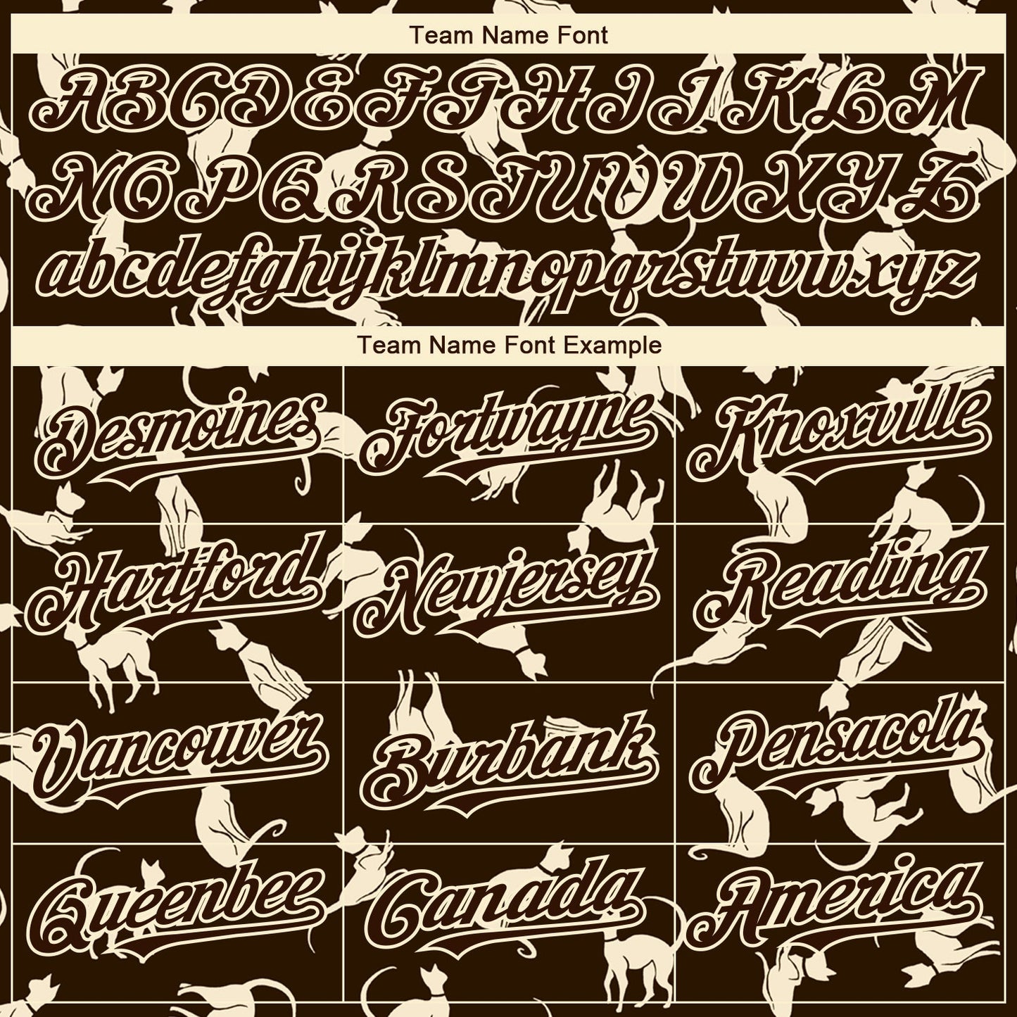 Custom Brown Cream 3D Pattern Design Cat Authentic Baseball Jersey - Sky-Custom