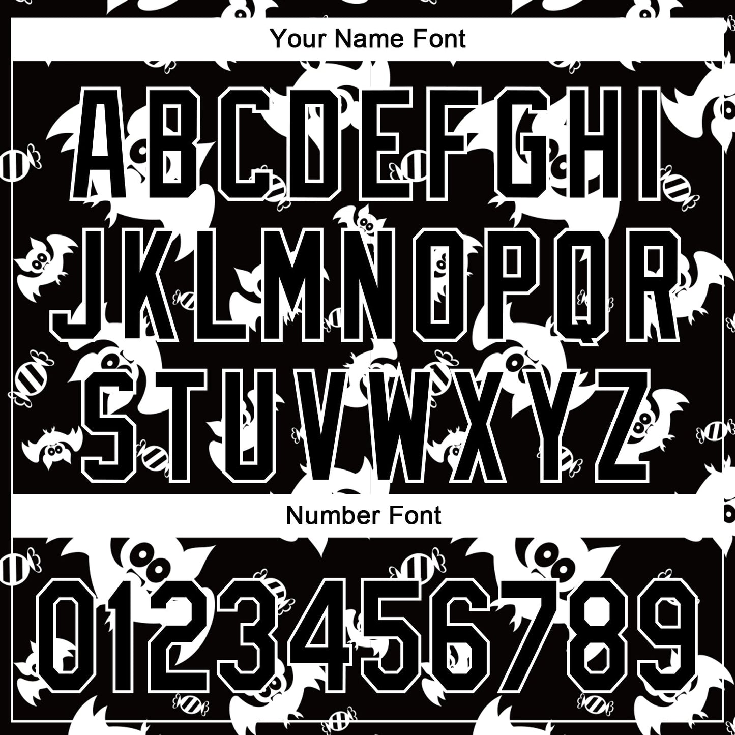 Custom Black White 3D Pattern Design Bat Authentic Baseball Jersey - Sky-Custom