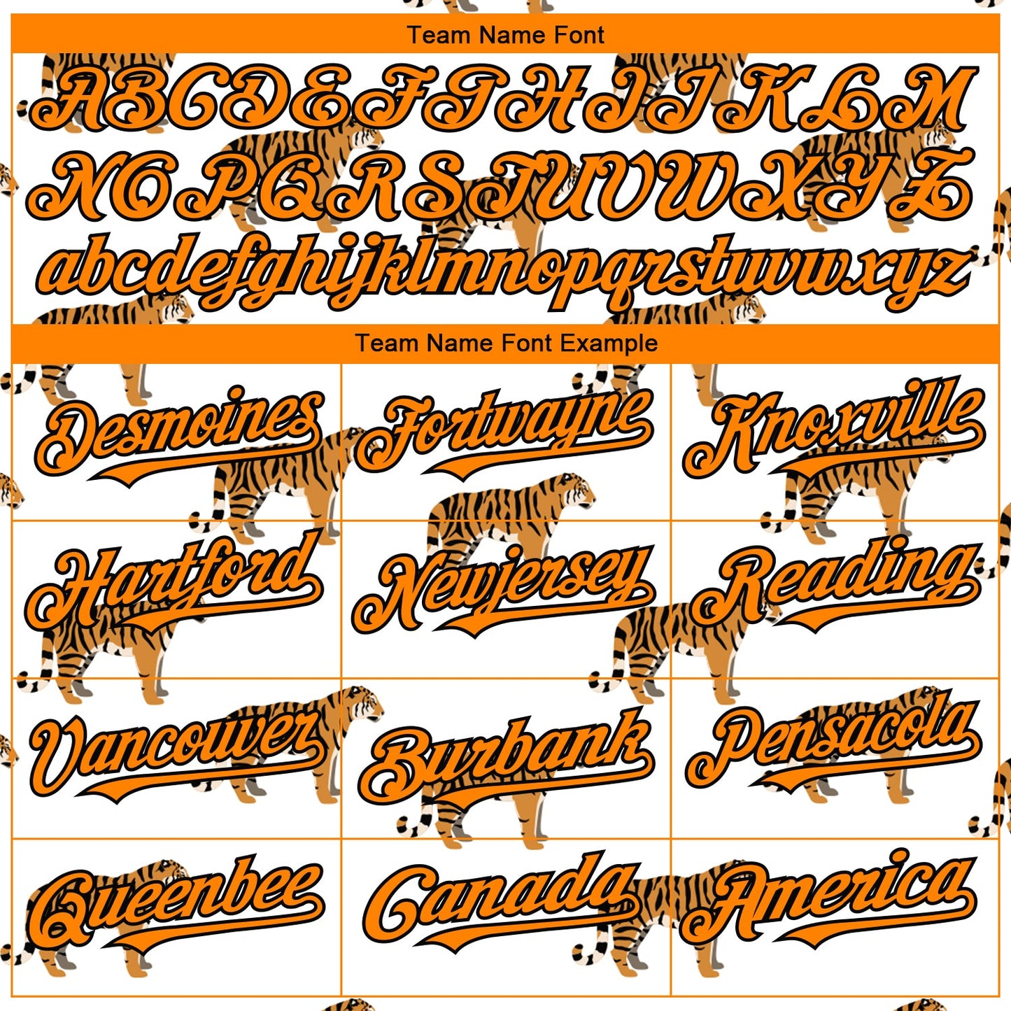 Custom White Bay Orange-Black 3D Pattern Design Tiger Authentic Baseball Jersey - Sky-Custom