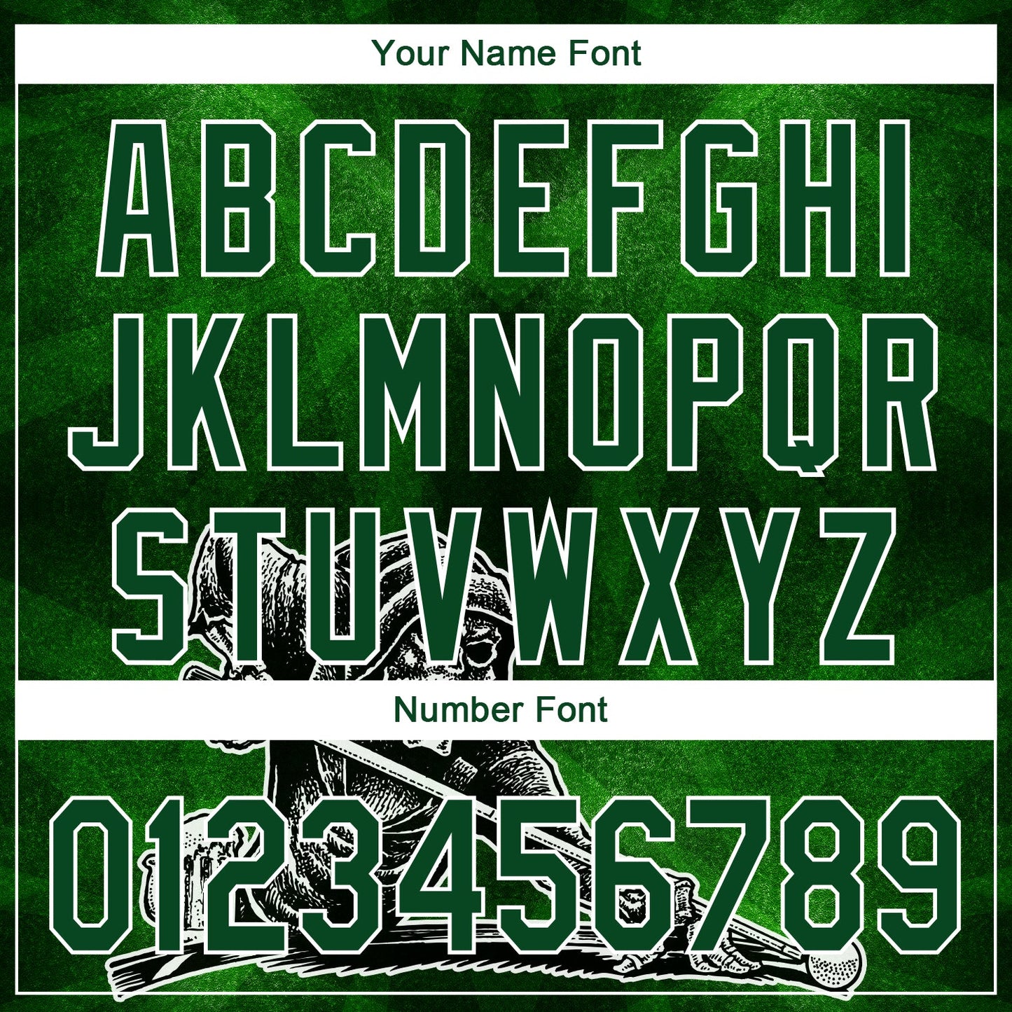 Custom Green White 3D Pattern Design A Skeleton Playing Billiards While Drinking A Beer Authentic Baseball Jersey - Sky-Custom