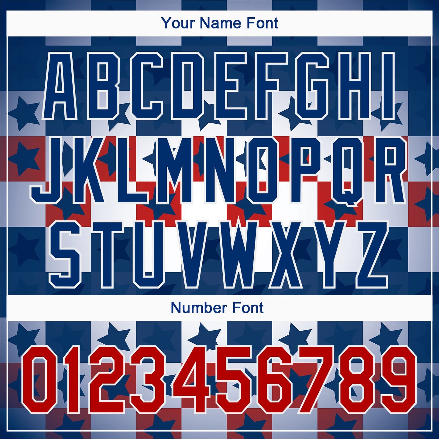 Custom Royal Red-White 3D American Flag Authentic Baseball Jersey - Sky-Custom