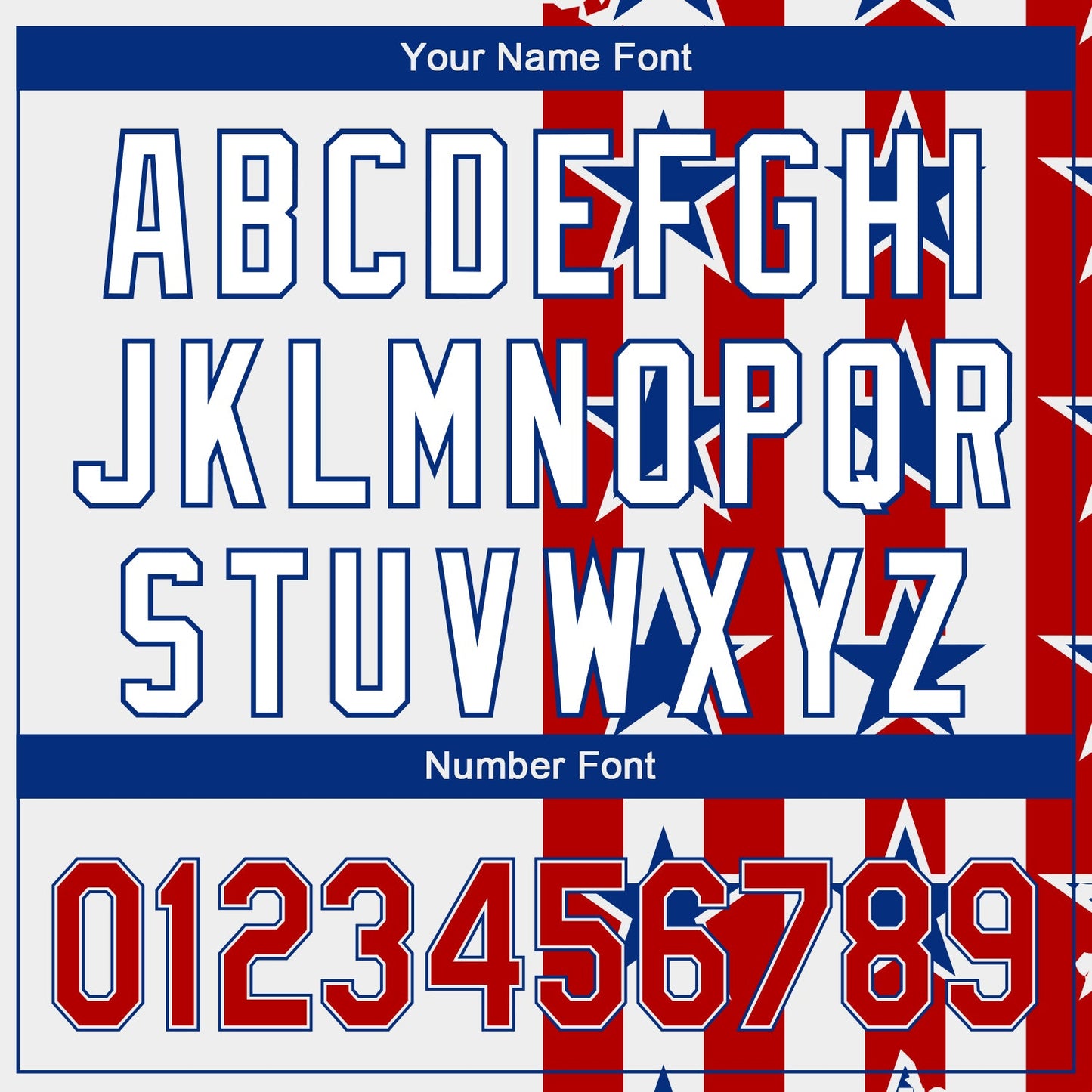 Custom White Red-Royal 3D American Flag Authentic Baseball Jersey - Sky-Custom