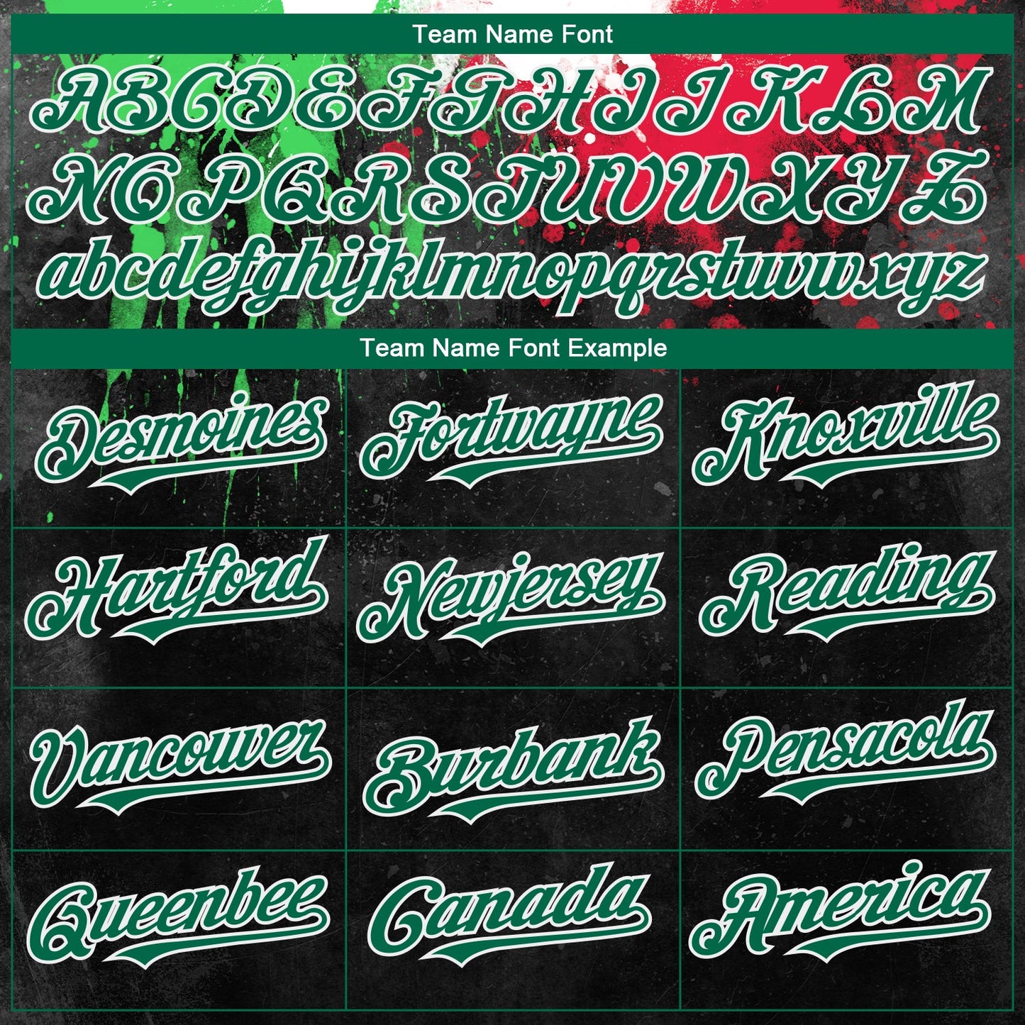 Custom Black Red Kelly Green 3D Mexican Flag Watercolored Splashes Grunge Design Authentic Baseball Jersey - Sky-Custom