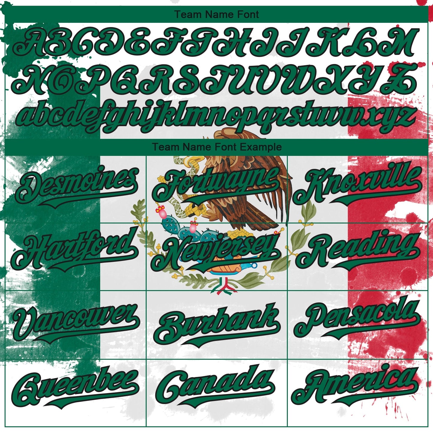Custom White Red Kelly Green-Black 3D Mexican Flag Grunge Design Authentic Baseball Jersey - Sky-Custom