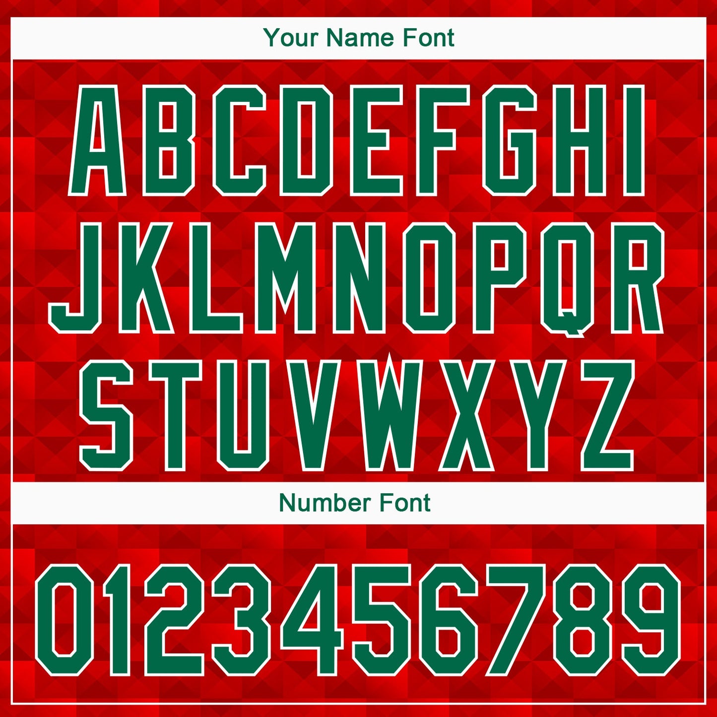 Custom Red Kelly Green-White 3D Mexico Authentic Baseball Jersey - Sky-Custom