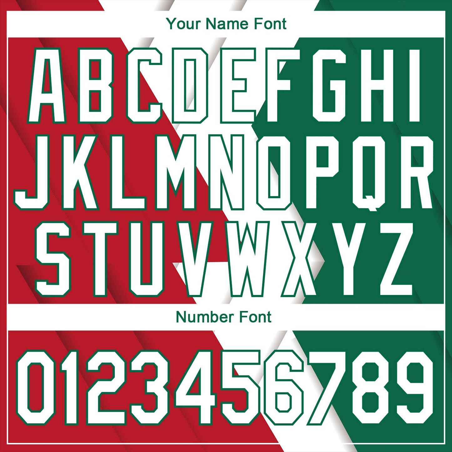 Custom Kelly Green White-Red 3D Mexico Authentic Basketball Jersey - Sky-Custom