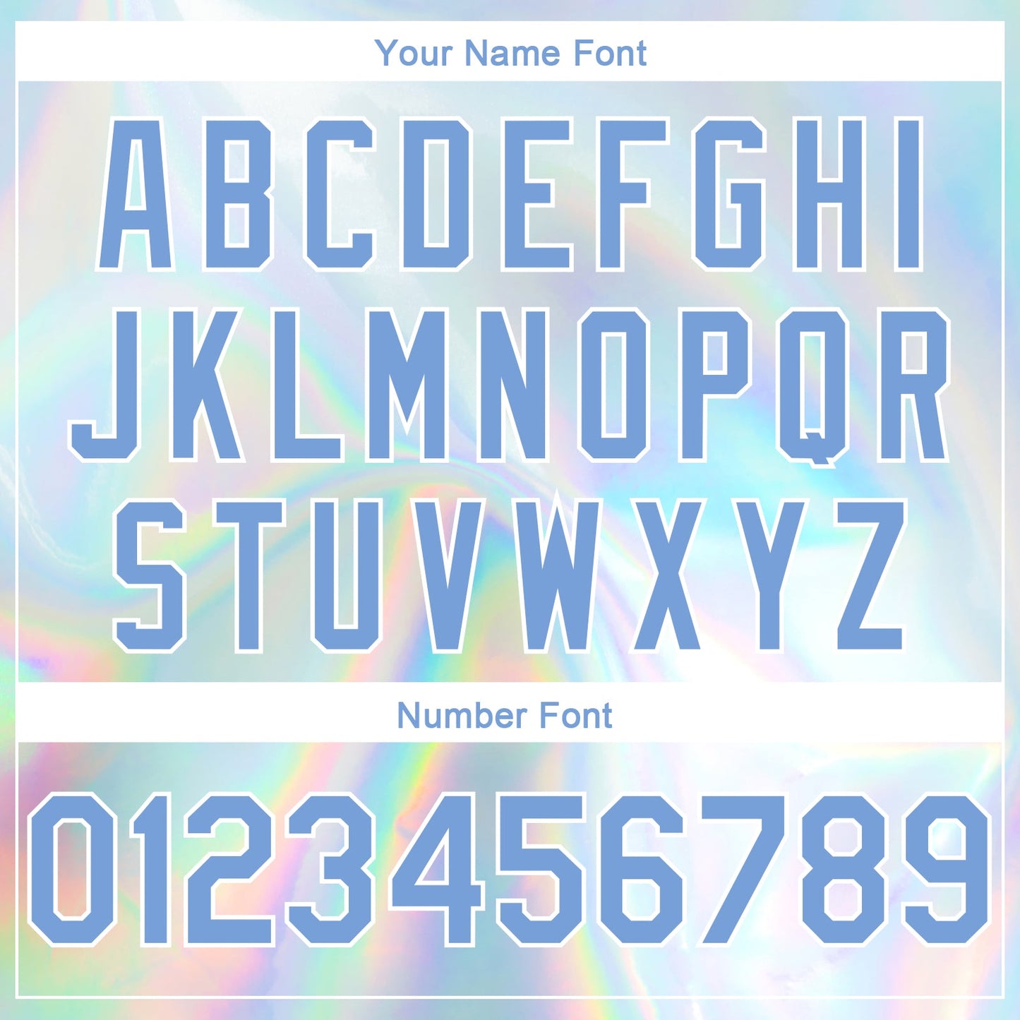 Custom White Light Blue 3D Pattern Design Abstract Trendy Holographic Vaporwave Style Authentic Basketball Jersey - Sky-Custom