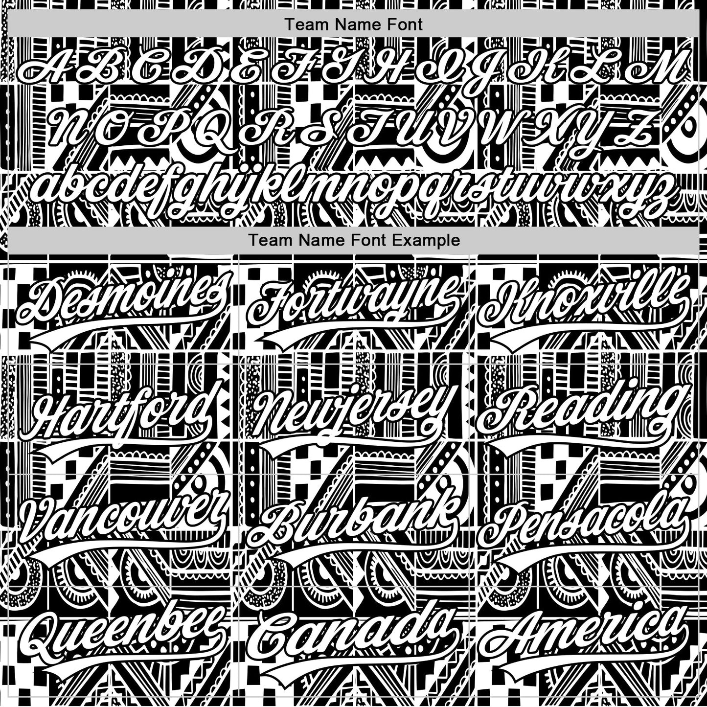 Custom Black White 3D Pattern Design Geometric Monochrome Mosaic Style Authentic Baseball Jersey - Sky-Custom