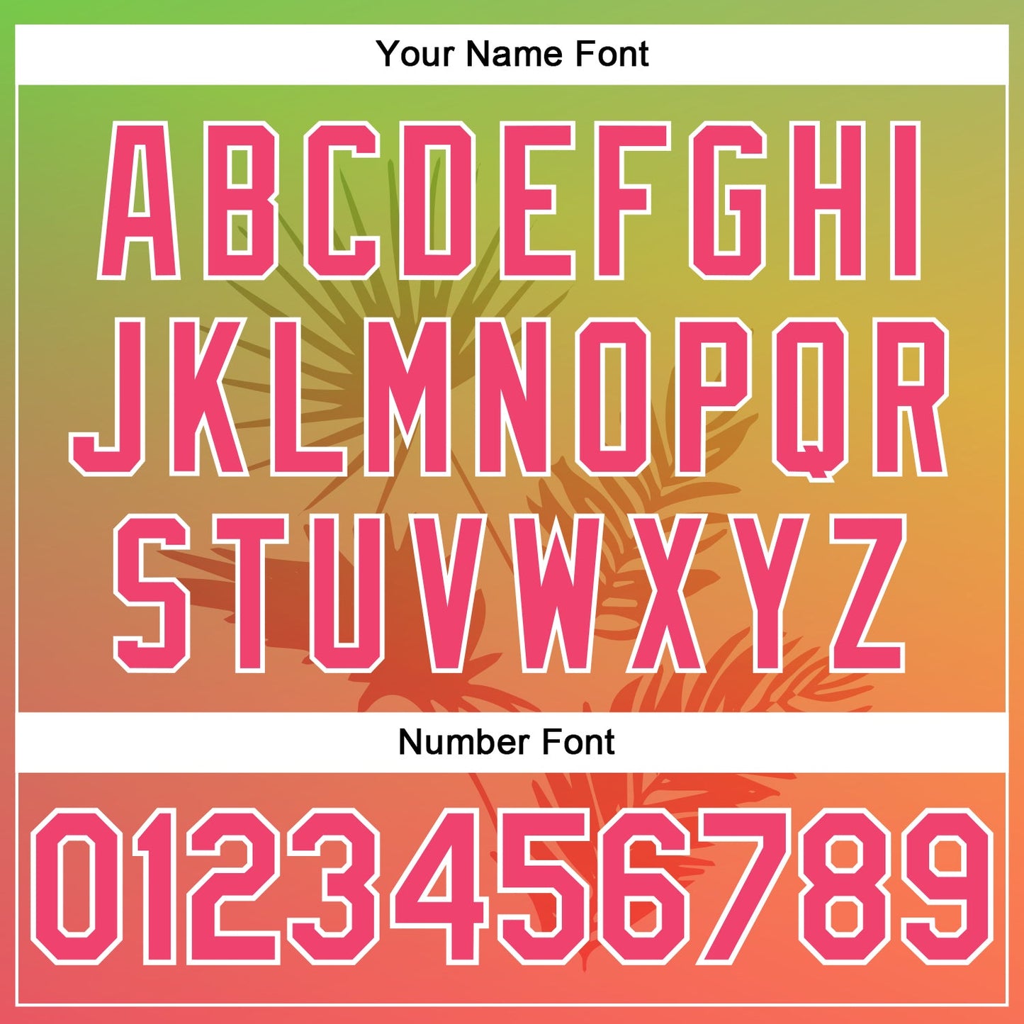 Custom Neon Green Neon Pink-White 3D Pattern Design Hawaii Palm Leaves Authentic Baseball Jersey - Sky-Custom