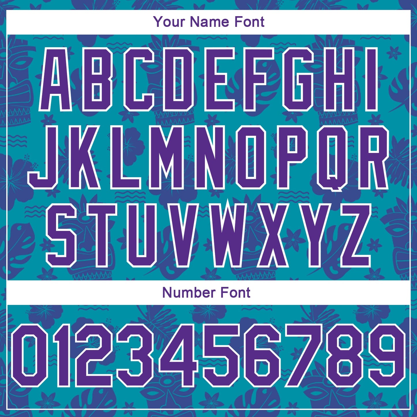 Custom Teal Purple-White 3D Pattern Hawaii Palm Trees Authentic Basketball Jersey - Sky-Custom