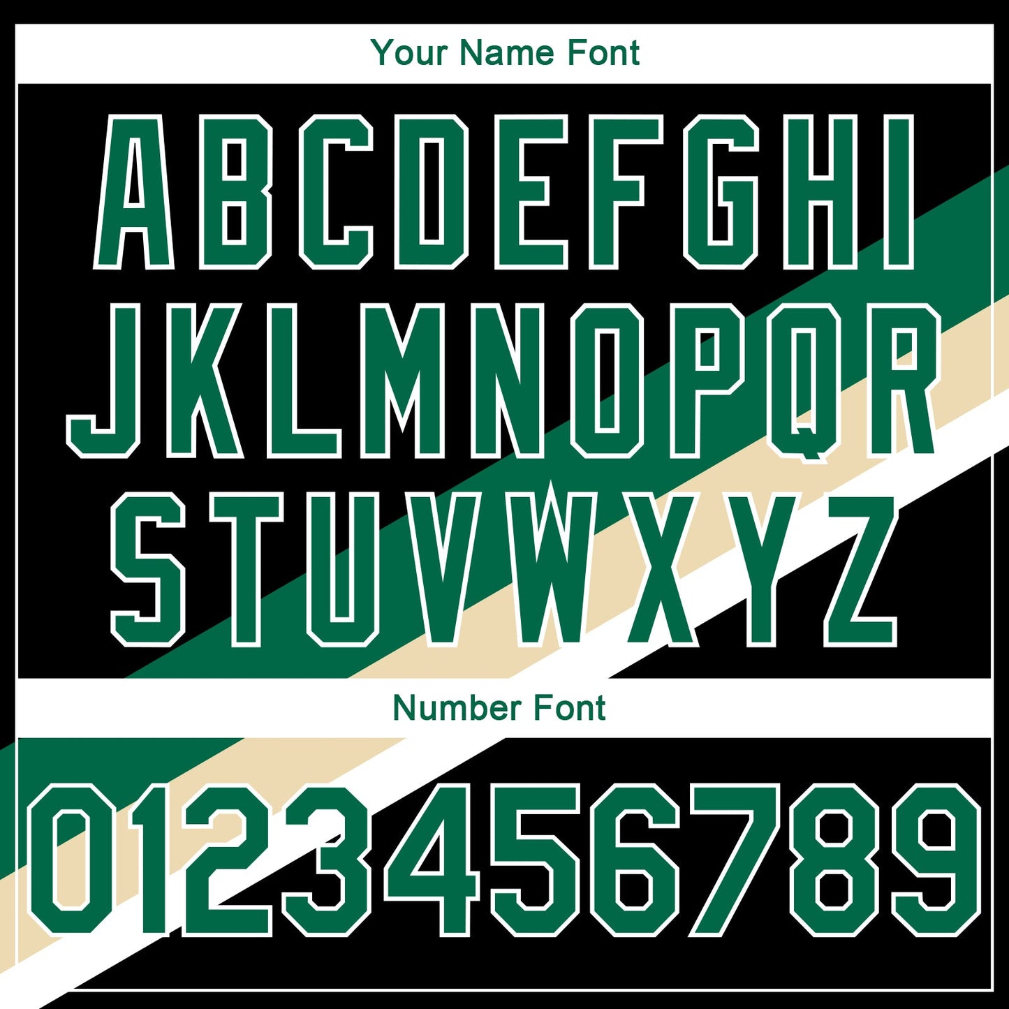 Custom Black Kelly Green-Cream Modern Authentic City Edition Basketball Jersey - Sky-Custom