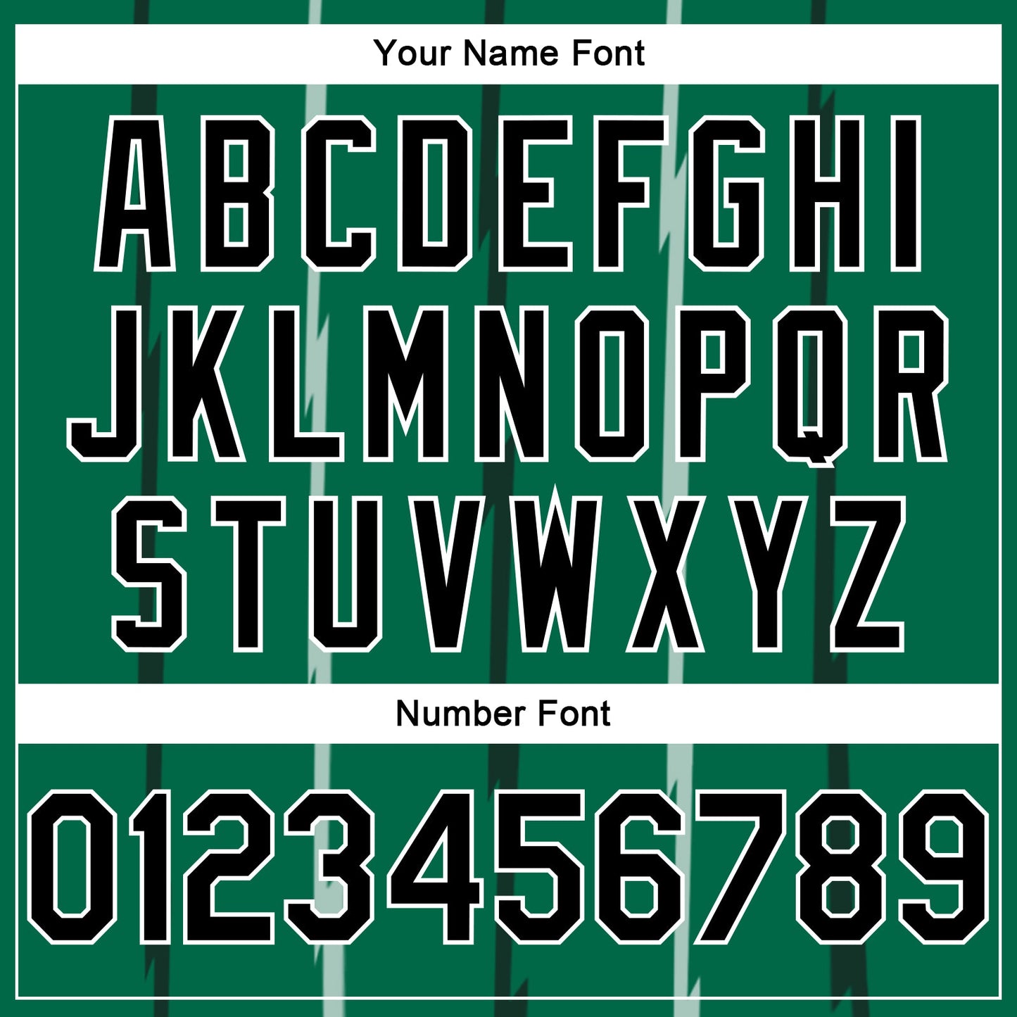 Custom Kelly Green Black-White Lines Authentic City Edition Basketball Jersey - Sky-Custom