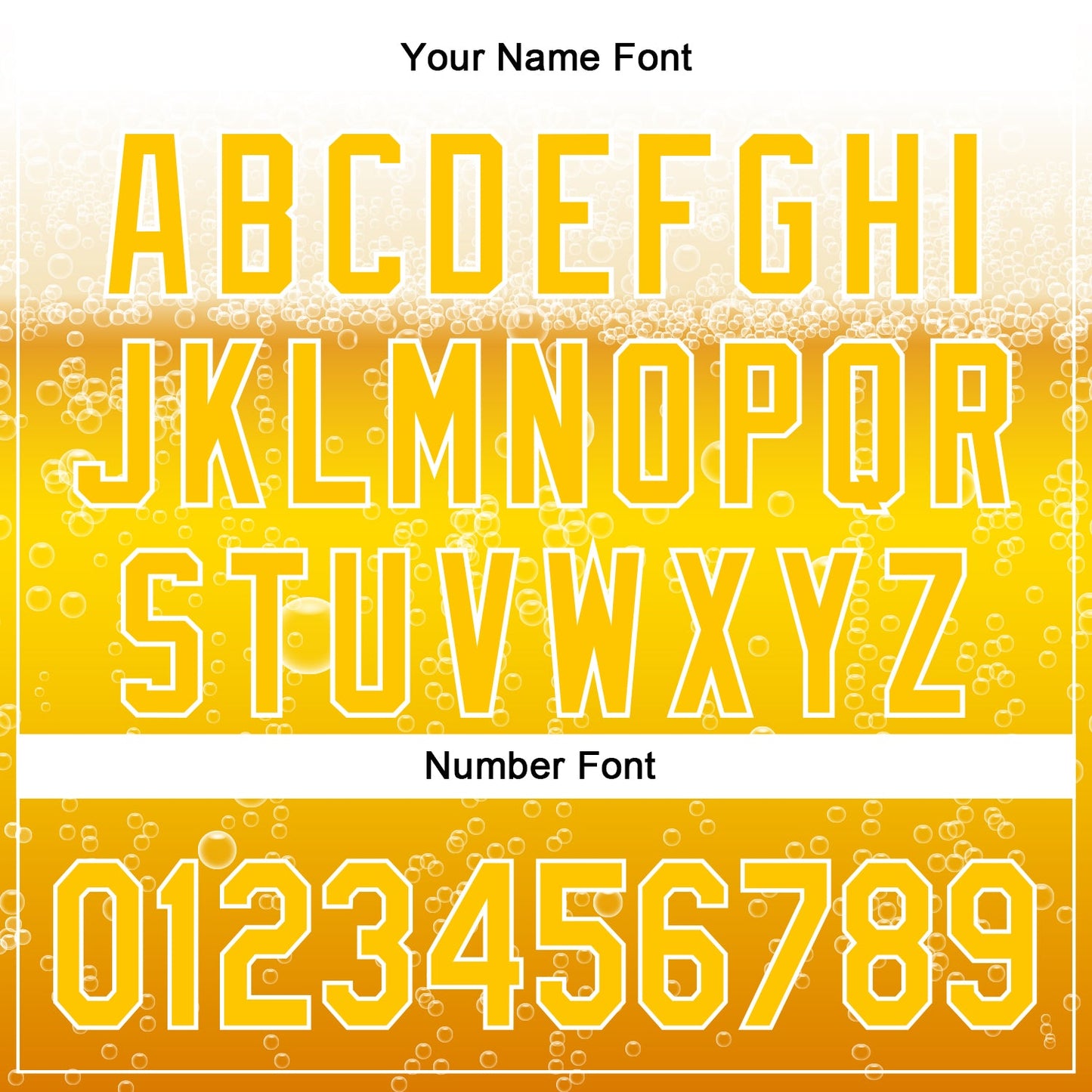 Custom Yellow White 3D Pattern Design Beer Authentic Baseball Jersey - Sky-Custom