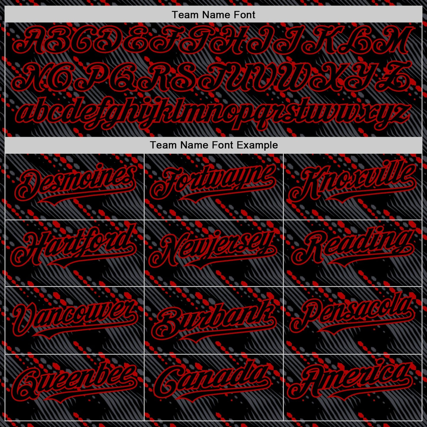 Custom Black Red 3D Pattern Design Slant Lines Authentic Baseball Jersey - Sky-Custom