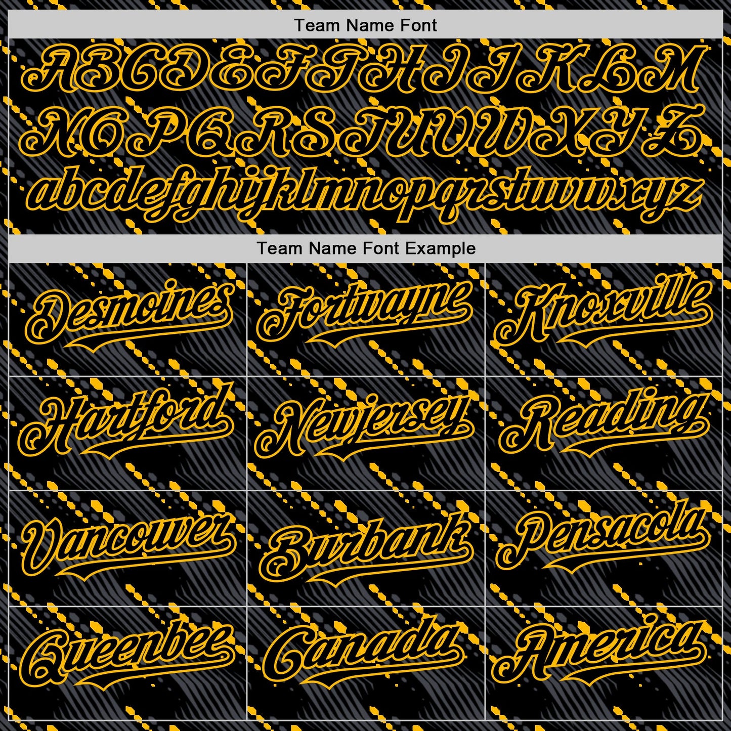 Custom Black Gold 3D Pattern Design Slant Lines Authentic Baseball Jersey - Sky-Custom