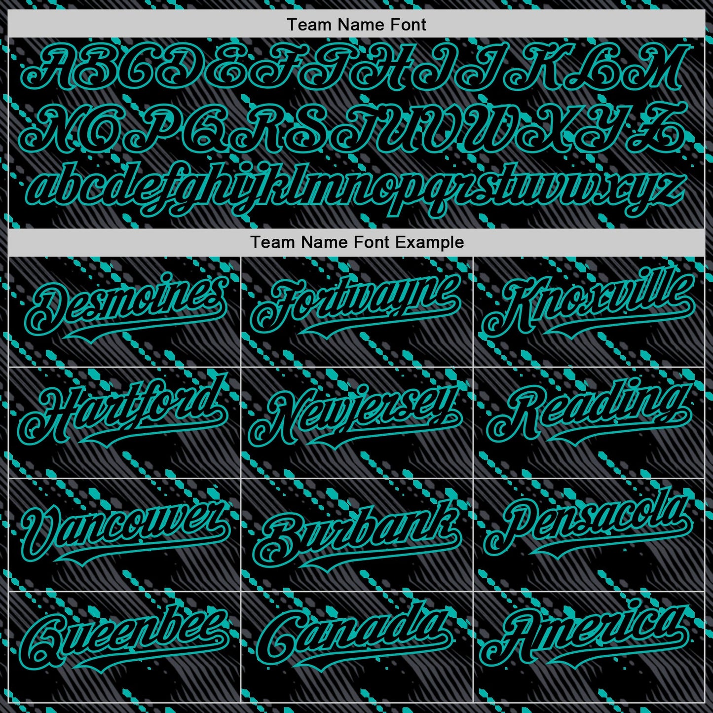 Custom Black Aqua 3D Pattern Design Slant Lines Authentic Baseball Jersey - Sky-Custom