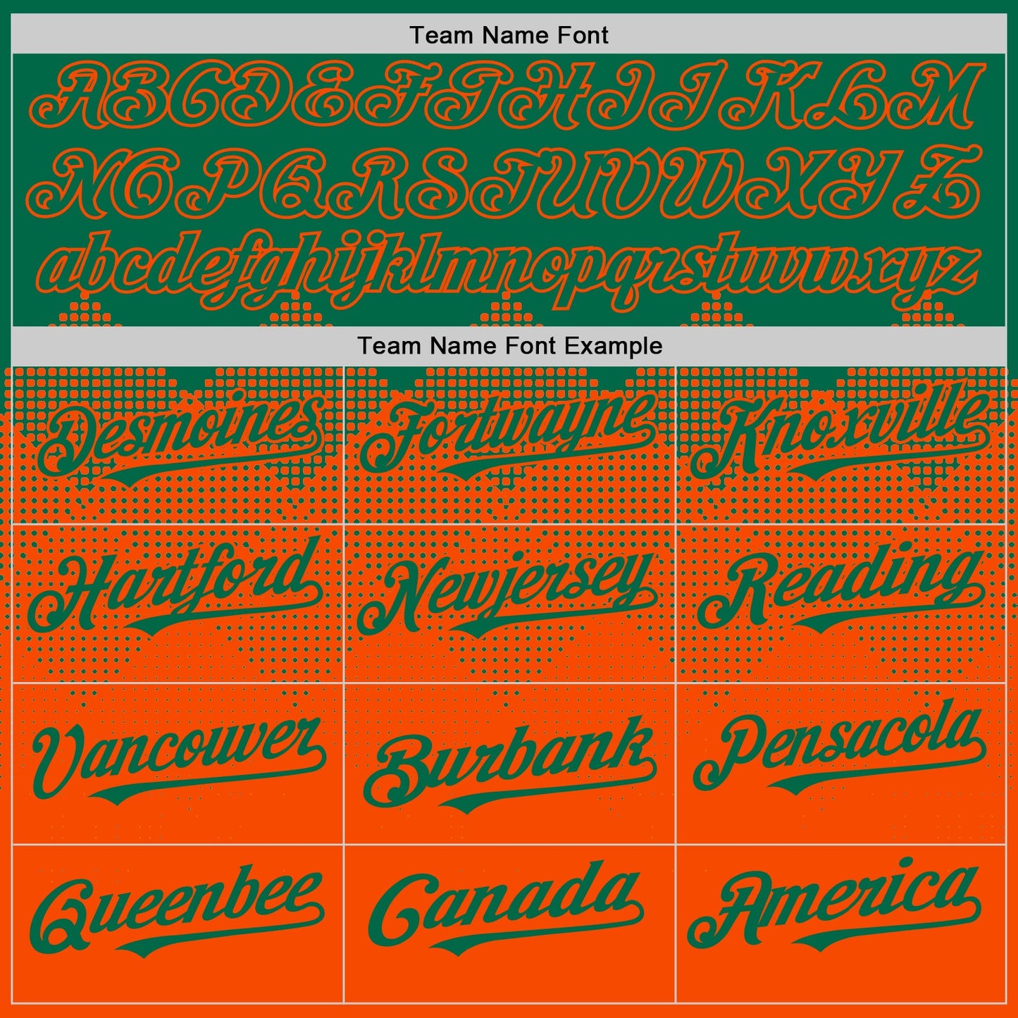 Custom Kelly Green Orange 3D Pattern Design Gradient Square Shapes Authentic Baseball Jersey - Sky-Custom